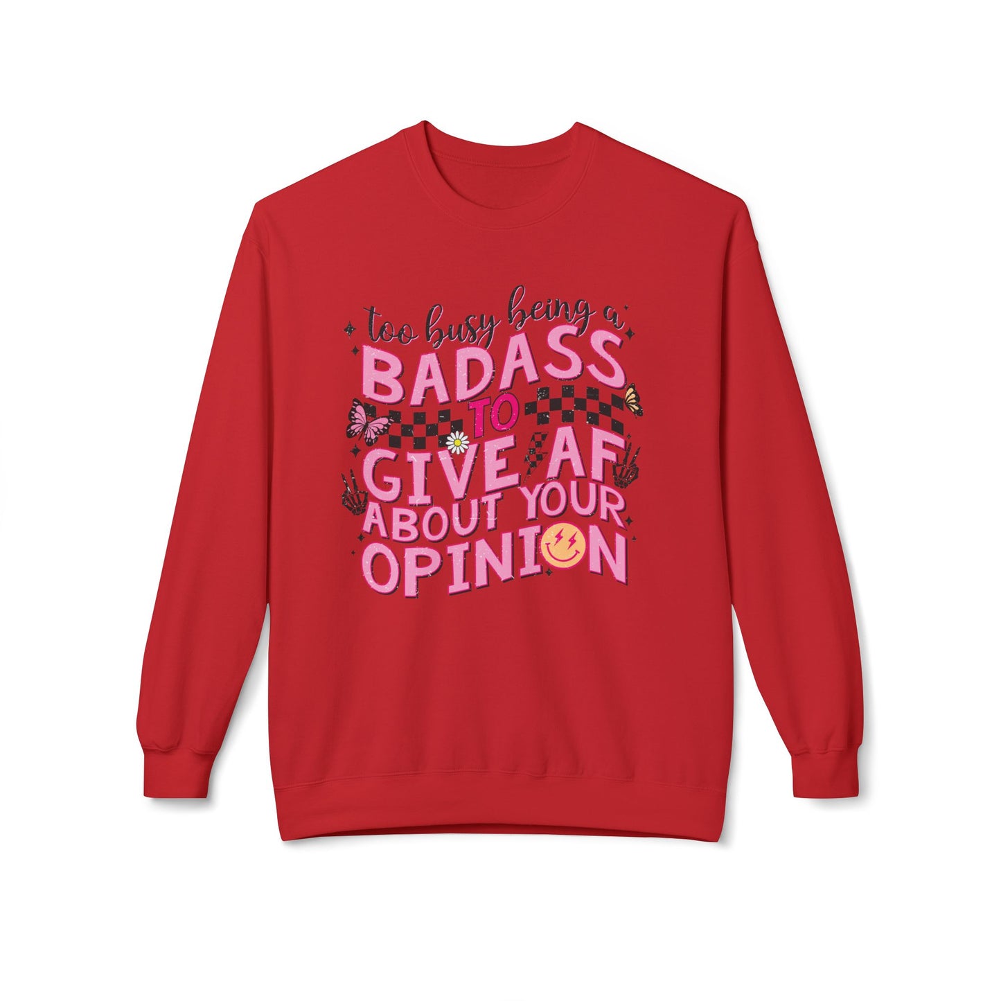 Unisex Midweight Softstyle Fleece Crewneck Sweatshirt