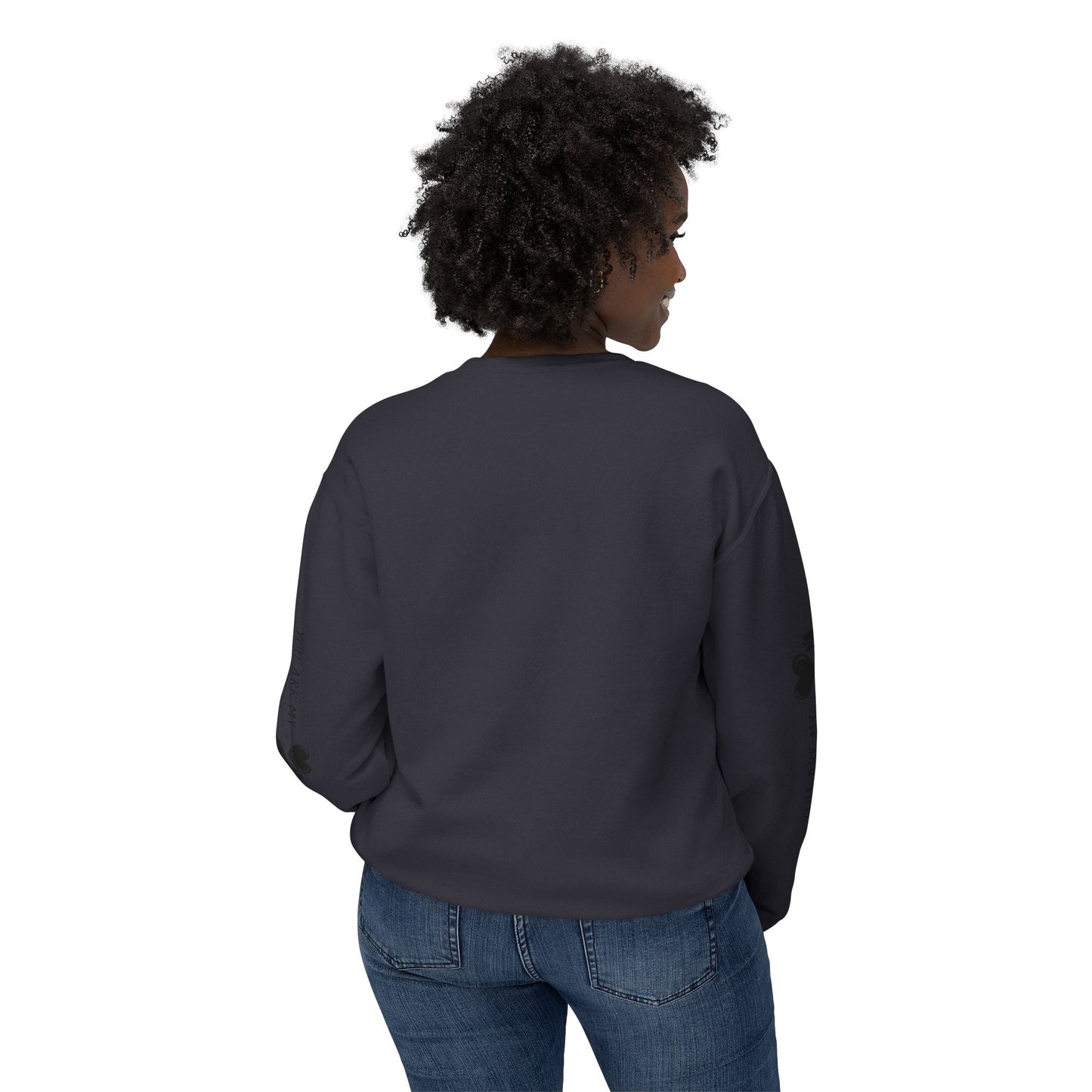 MAMA Sweatshirt / Floral & Animal Design on White