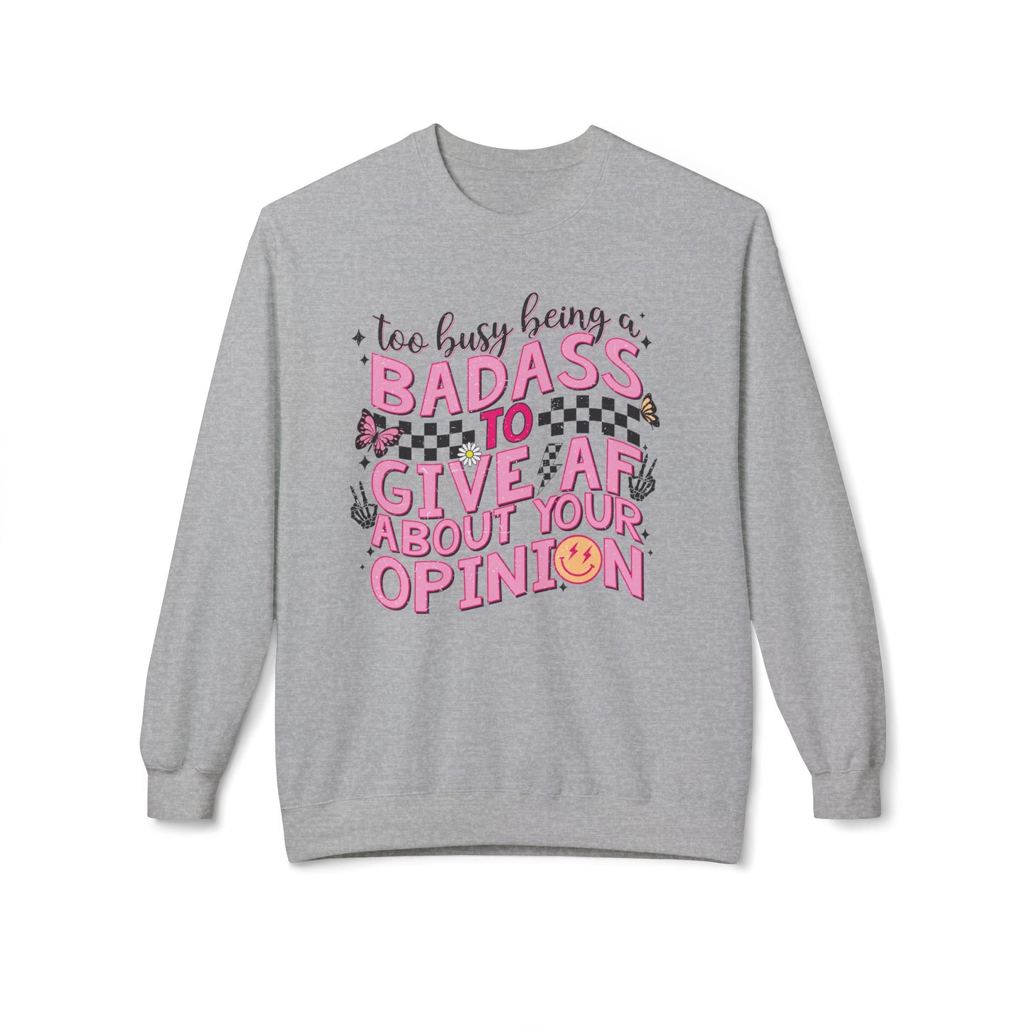 Unisex Midweight Softstyle Fleece Crewneck Sweatshirt