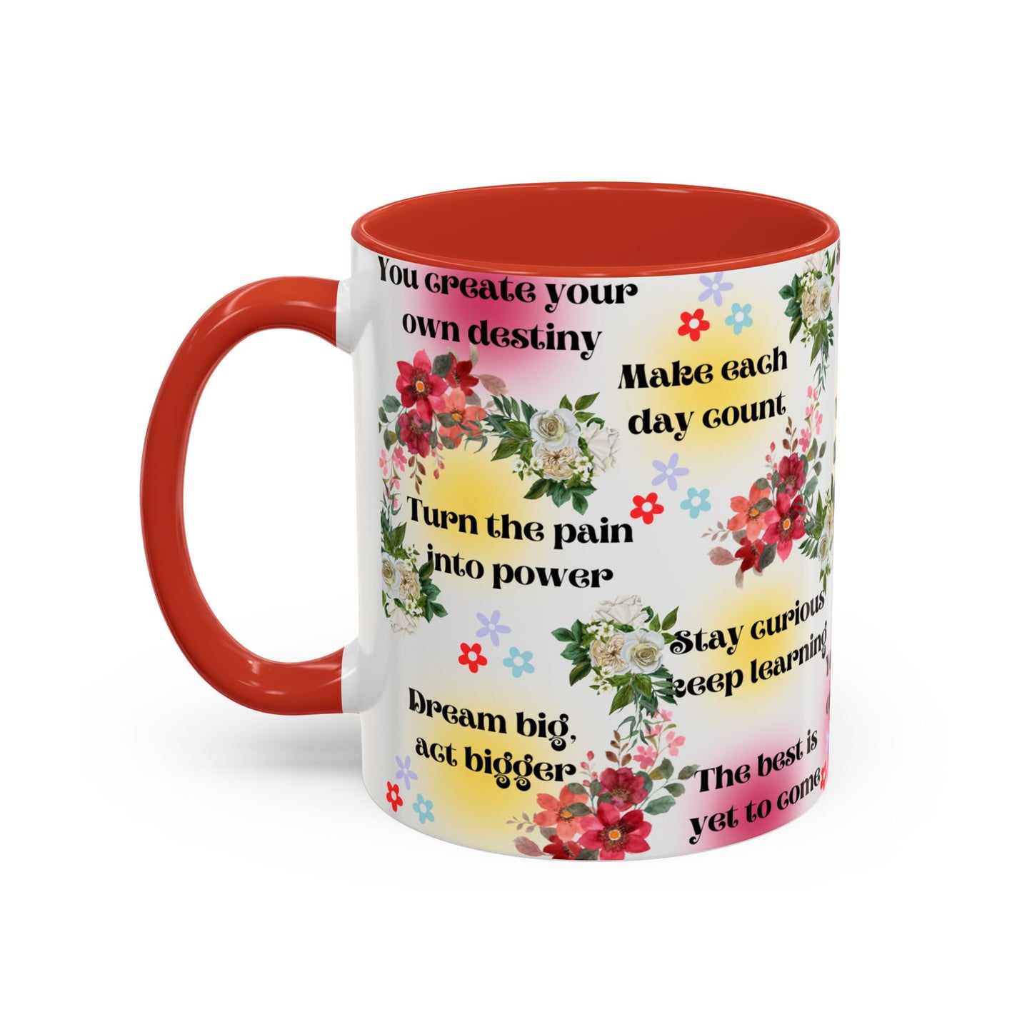 Mug, Empowerment Coffee Cup, Inspirational Tea Mug, Mindfulness Gift, Personal Growth Drinkware, Positive Vibes Kitchen Decor