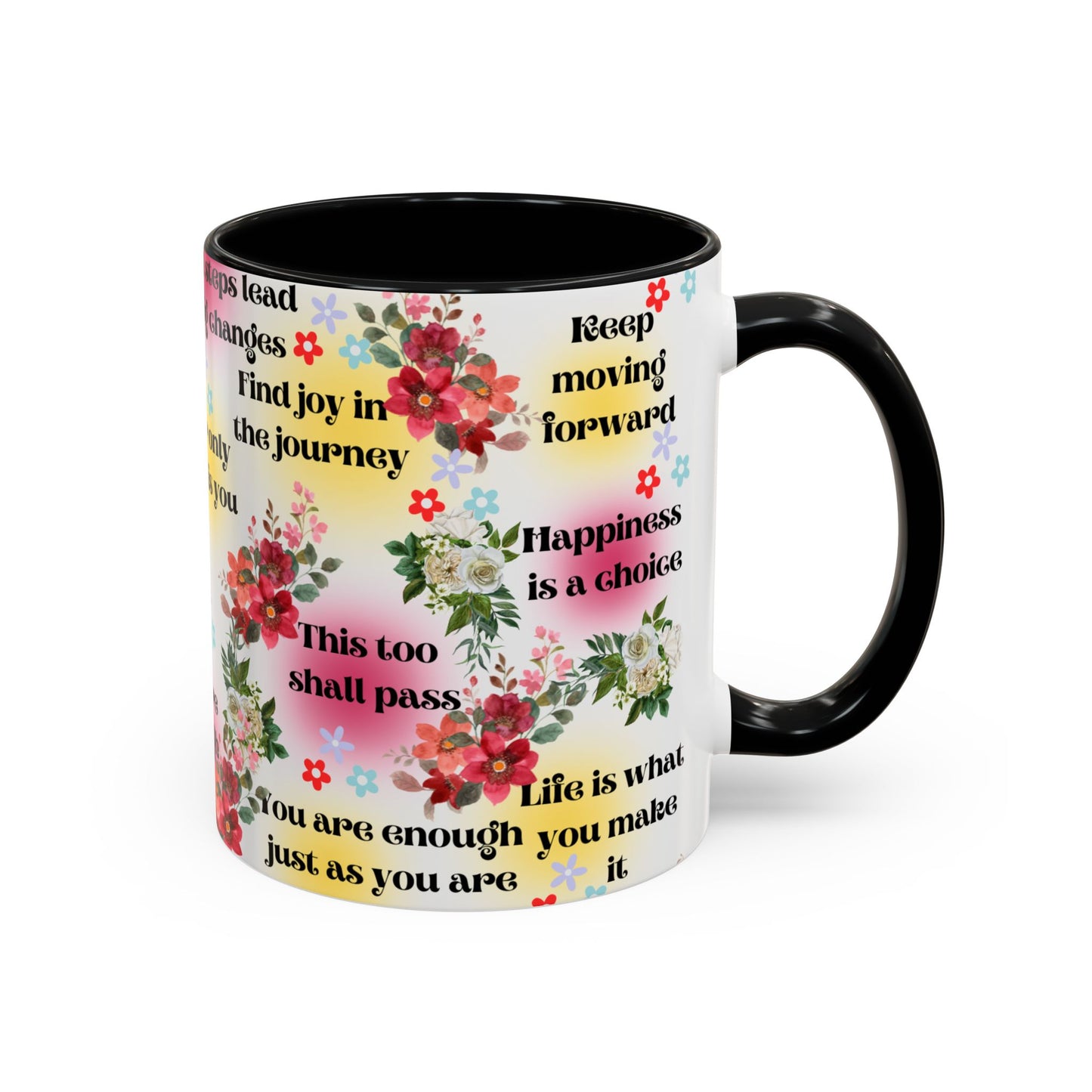 Mug, Empowerment Coffee Cup, Inspirational Tea Mug, Mindfulness Gift, Personal Growth Drinkware, Positive Vibes Kitchen Decor