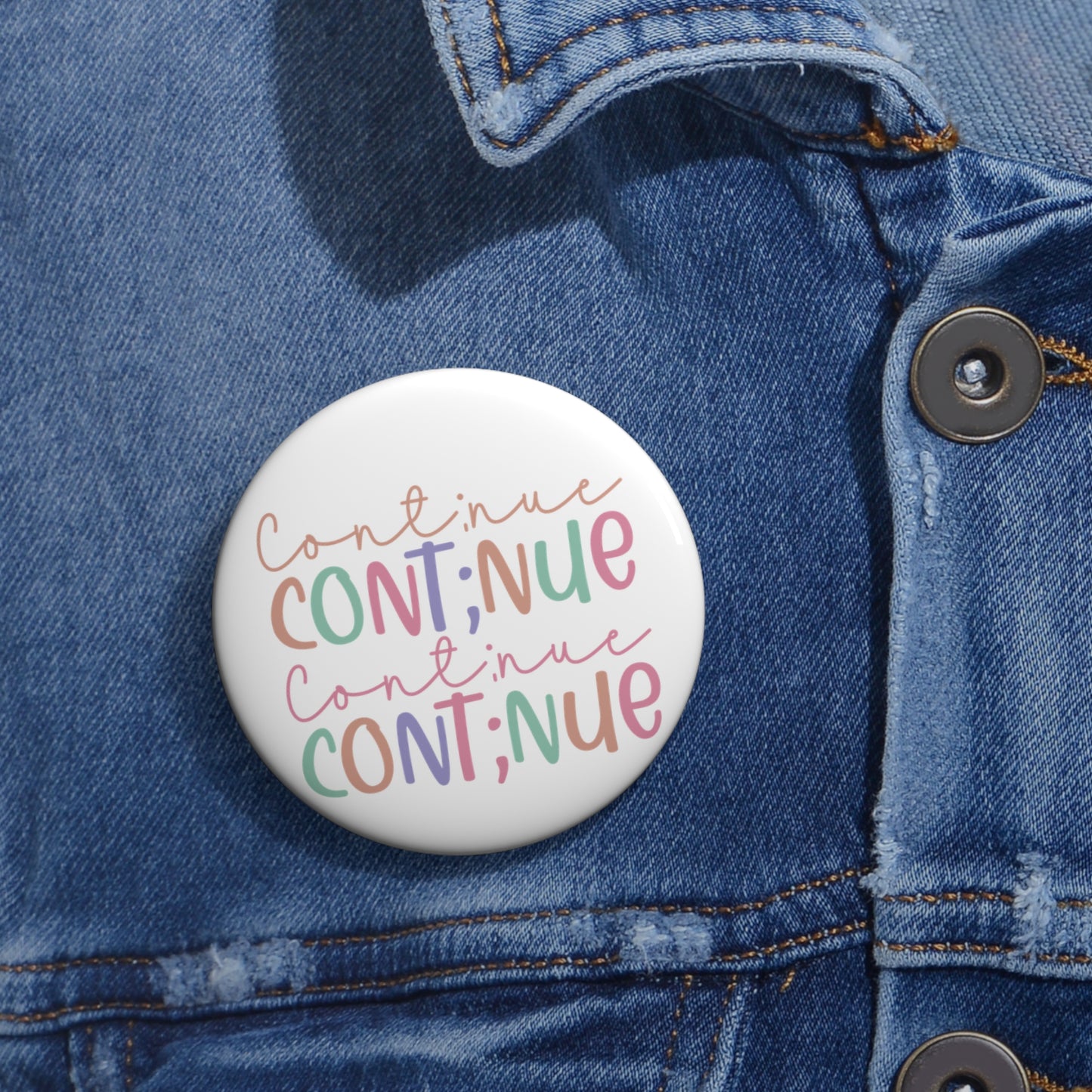 Custom Pin Buttons