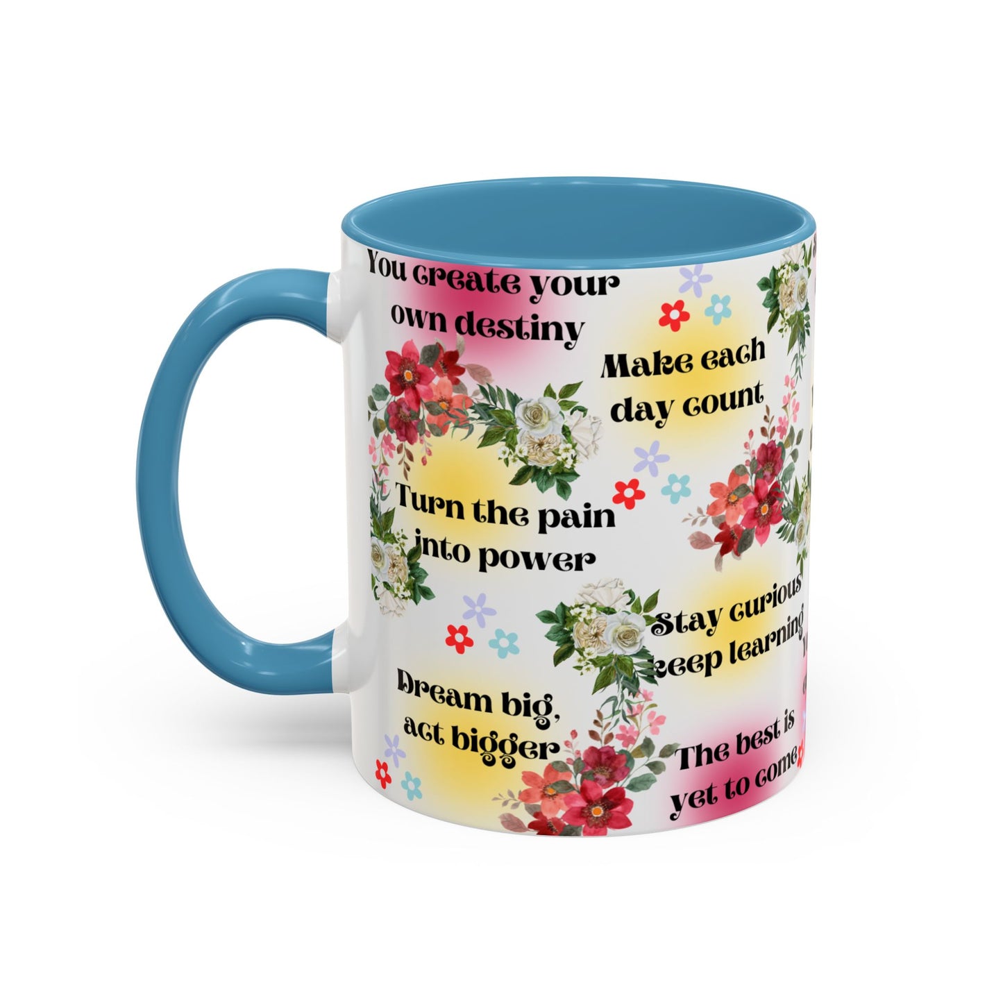 Mug, Empowerment Coffee Cup, Inspirational Tea Mug, Mindfulness Gift, Personal Growth Drinkware, Positive Vibes Kitchen Decor