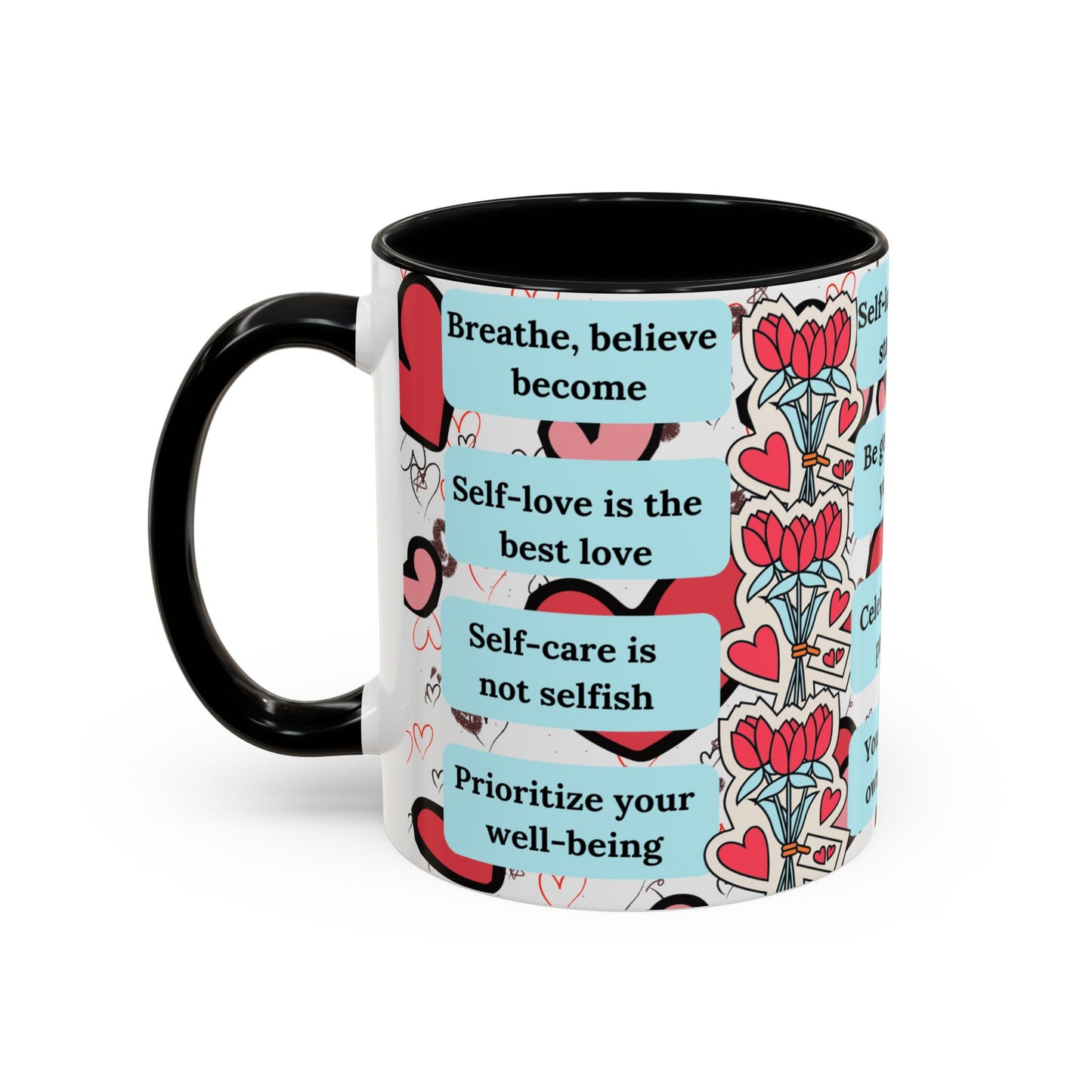 Mug, self awareness mockup design, mindfulness gift, ceramic coffee cup, inspirational quote, positive vibes mug, meditation accessory