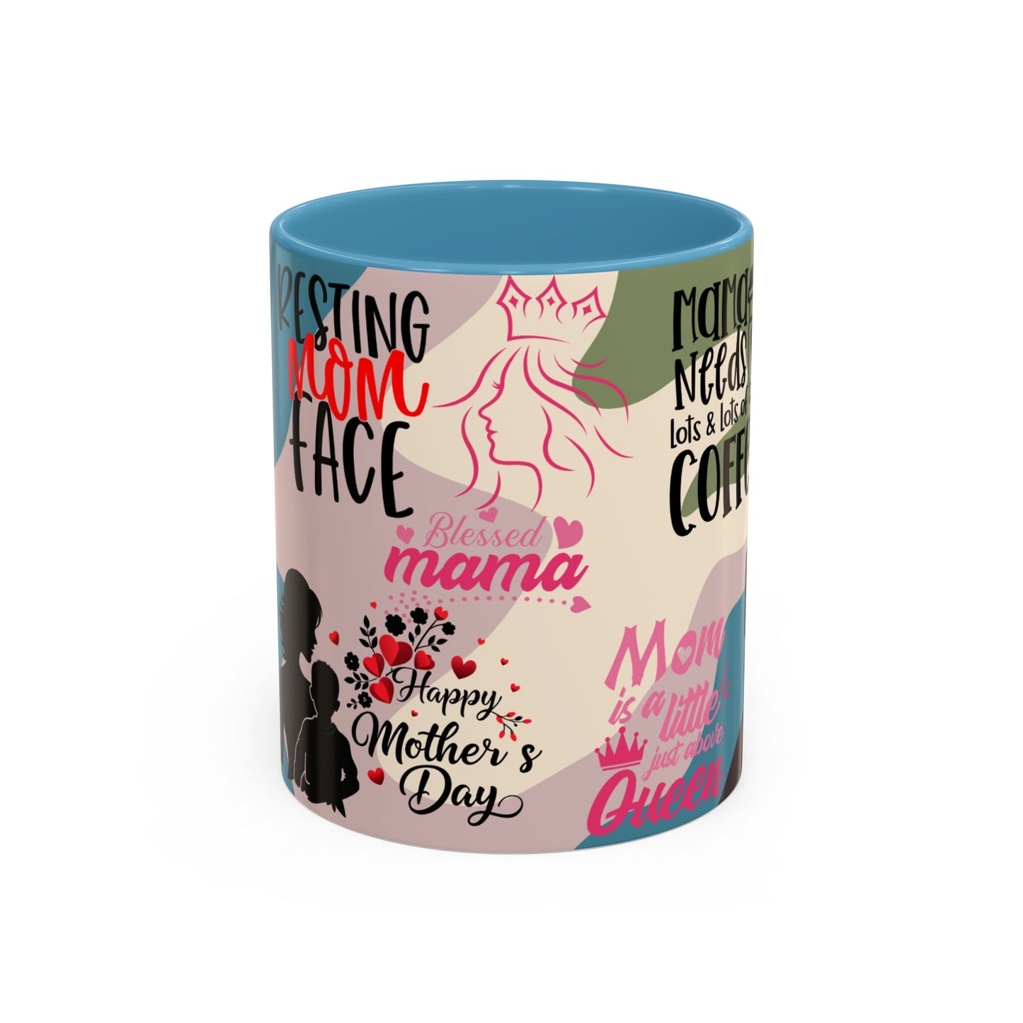 Mom Life Coffee Mug - Perfect Gift for Mother's Day, Mom Fuel Mug, Inspirational Quotes, Funny Gifts for Moms, Ceramic Coffee Mug