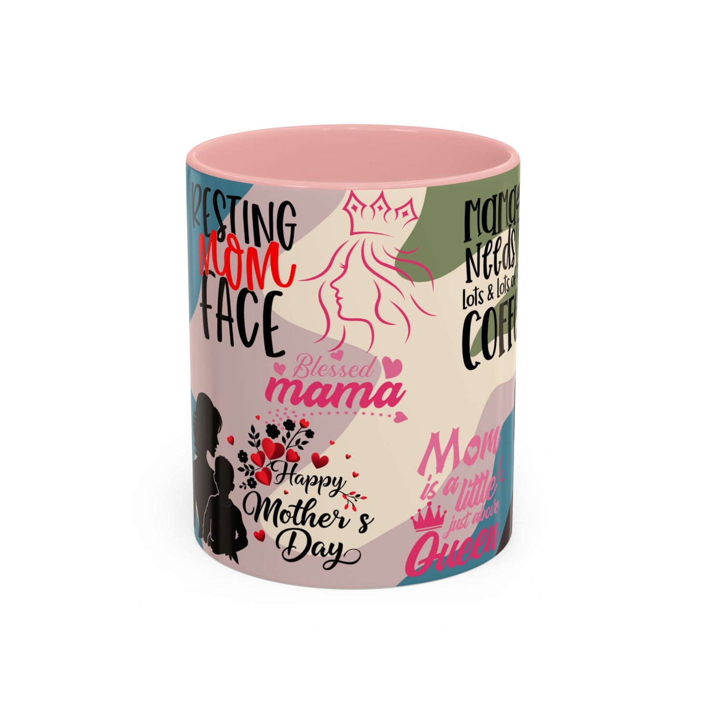 Mom Life Coffee Mug - Perfect Gift for Mother's Day, Mom Fuel Mug, Inspirational Quotes, Funny Gifts for Moms, Ceramic Coffee Mug