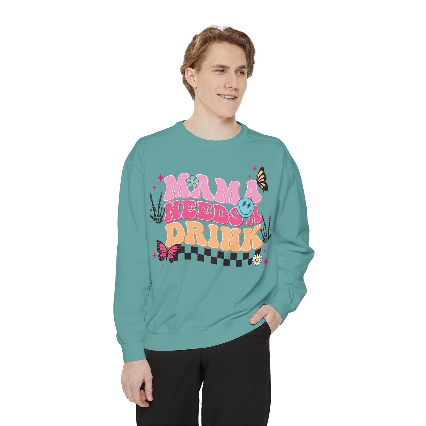 Unisex Garment-Dyed Sweatshirt