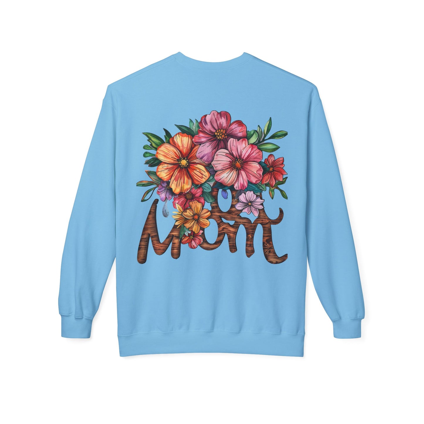 Wife Mom Boss Sweatshirt / Floral Mom Sweater / Mother’s Day Gift for Mom / Inspirational Pullover Hoodie / Stylish Mom Life Apparel