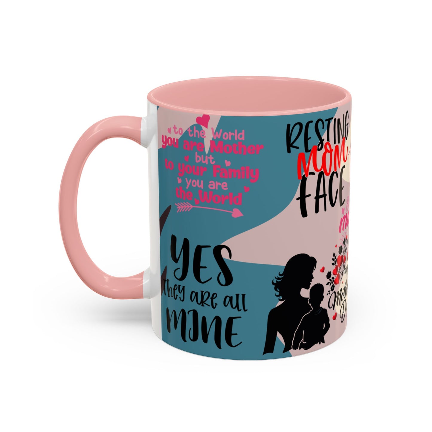 Mom Life Coffee Mug - Perfect Gift for Mother's Day, Mom Fuel Mug, Inspirational Quotes, Funny Gifts for Moms, Ceramic Coffee Mug