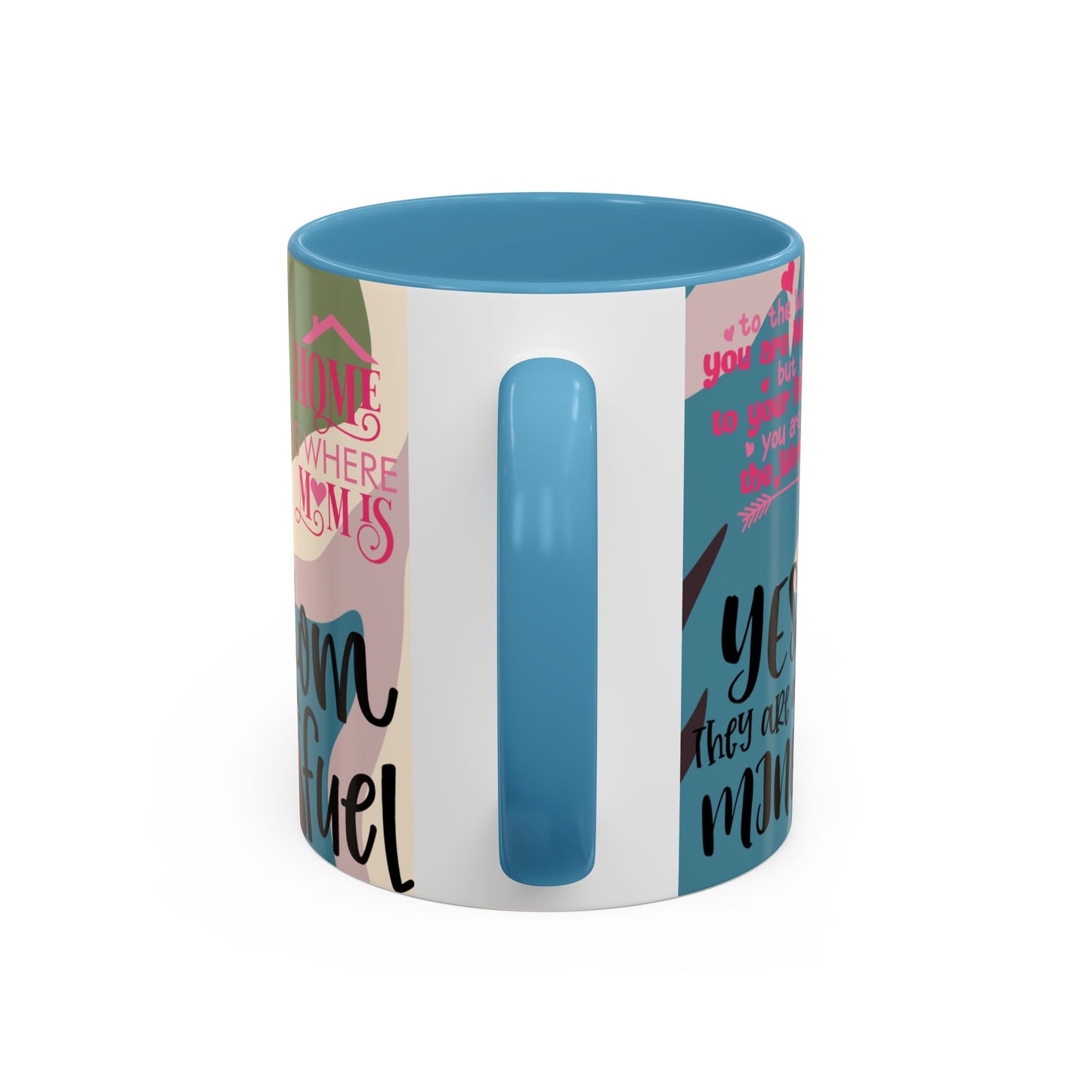 Mom Life Coffee Mug - Perfect Gift for Mother's Day, Mom Fuel Mug, Inspirational Quotes, Funny Gifts for Moms, Ceramic Coffee Mug