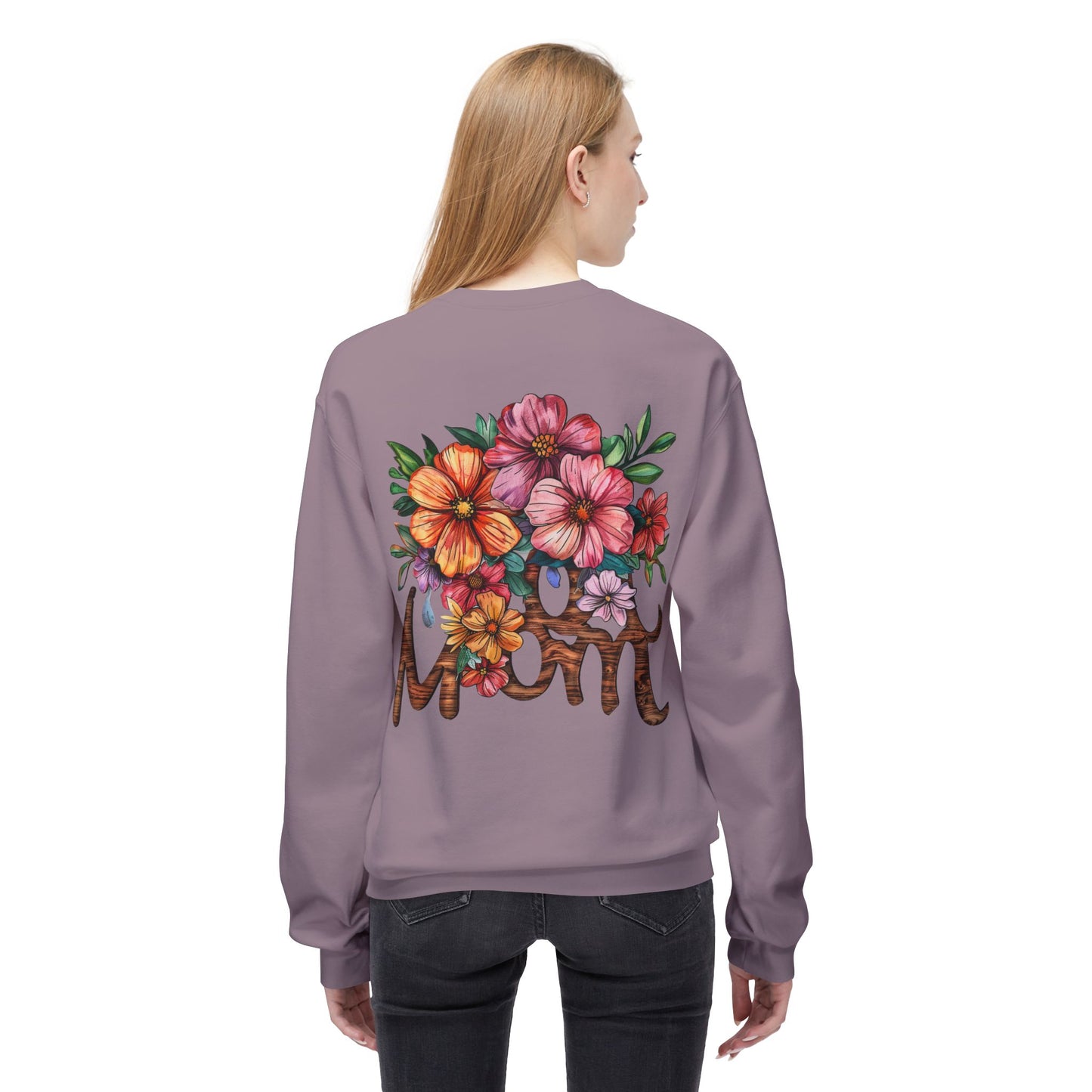 Wife Mom Boss Sweatshirt / Floral Mom Sweater / Mother’s Day Gift for Mom / Inspirational Pullover Hoodie / Stylish Mom Life Apparel