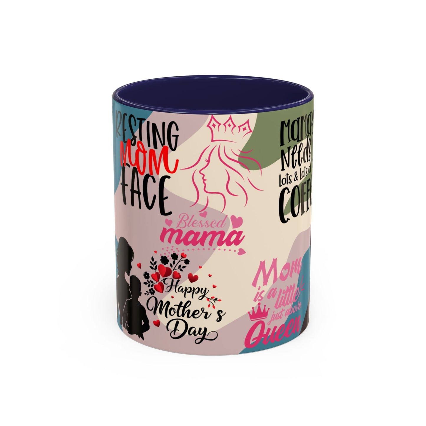 Mom Life Coffee Mug - Perfect Gift for Mother's Day, Mom Fuel Mug, Inspirational Quotes, Funny Gifts for Moms, Ceramic Coffee Mug