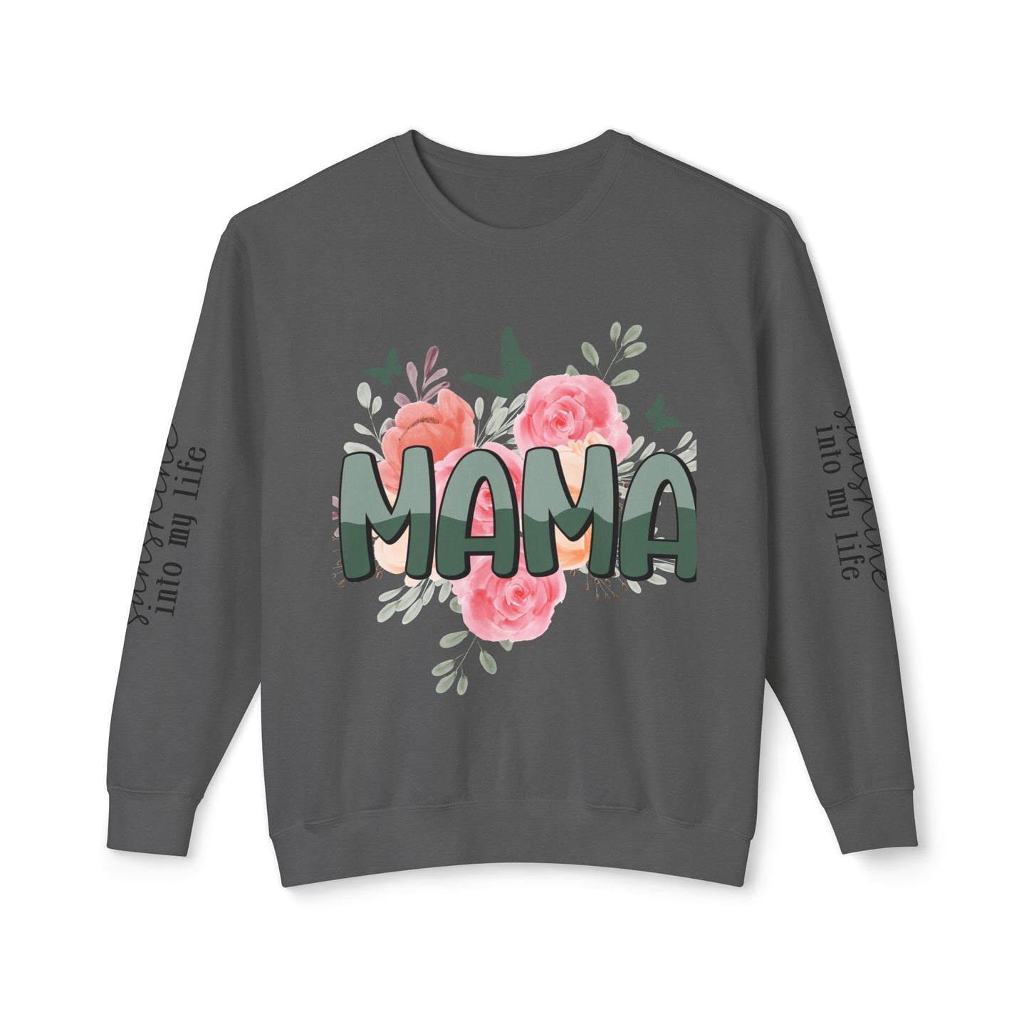 Wife Mom Boss Sweatshirt / Floral Mom Sweater / Mother’s Day Gift for Mom / Inspirational Pullover Hoodie / Stylish Mom Life Apparel