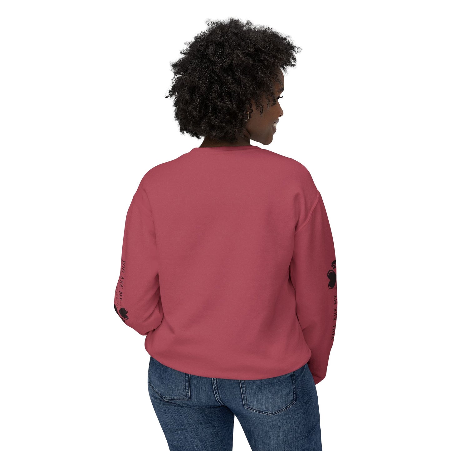 MAMA Sweatshirt / Floral & Animal Design on White