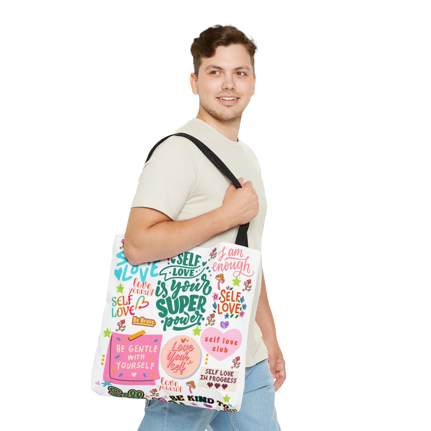 Self Love Tote Bag (AOP)