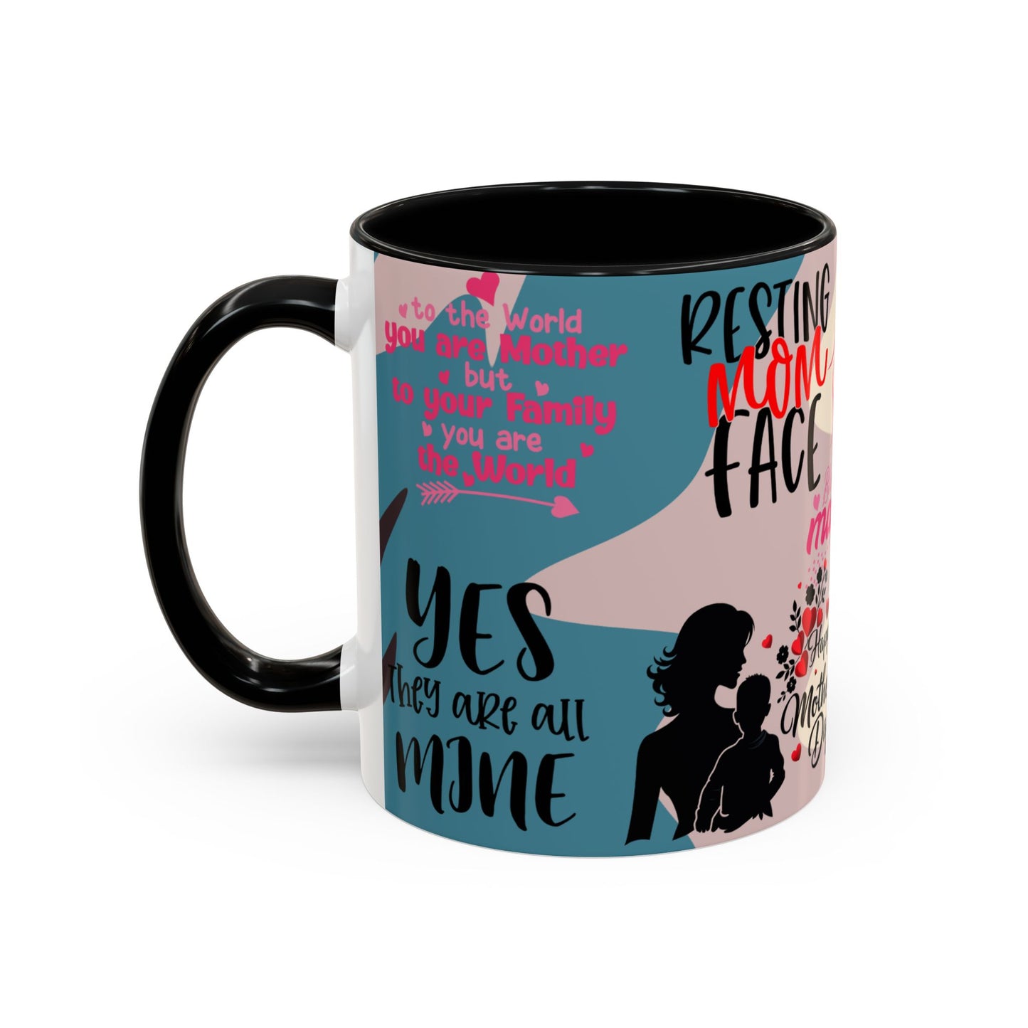 Mom Life Coffee Mug - Perfect Gift for Mother's Day, Mom Fuel Mug, Inspirational Quotes, Funny Gifts for Moms, Ceramic Coffee Mug