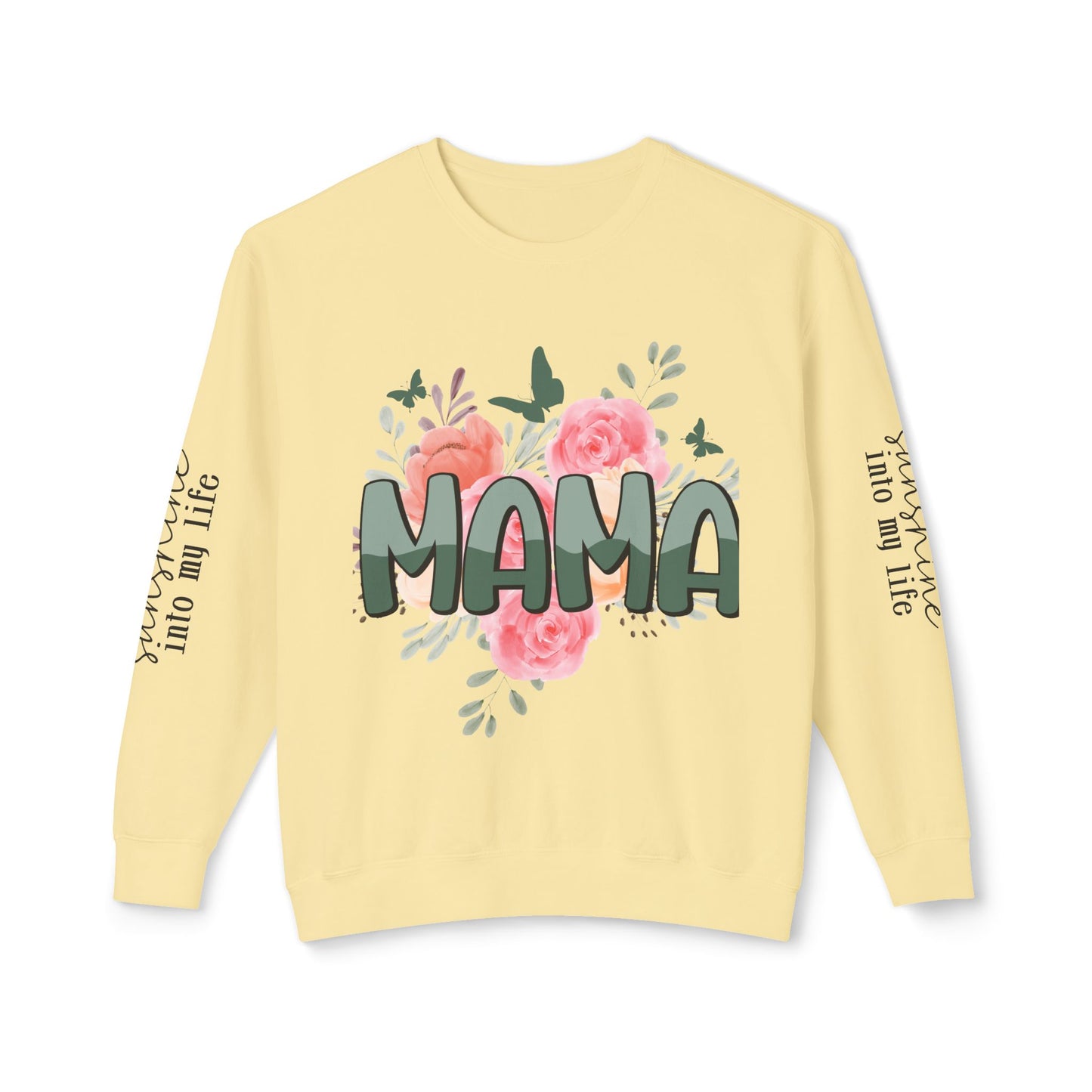 Wife Mom Boss Sweatshirt / Floral Mom Sweater / Mother’s Day Gift for Mom / Inspirational Pullover Hoodie / Stylish Mom Life Apparel