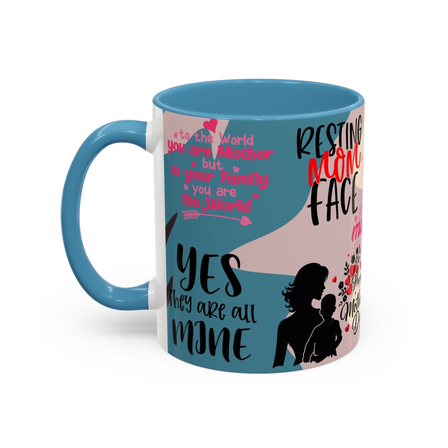 Mom Life Coffee Mug - Perfect Gift for Mother's Day, Mom Fuel Mug, Inspirational Quotes, Funny Gifts for Moms, Ceramic Coffee Mug