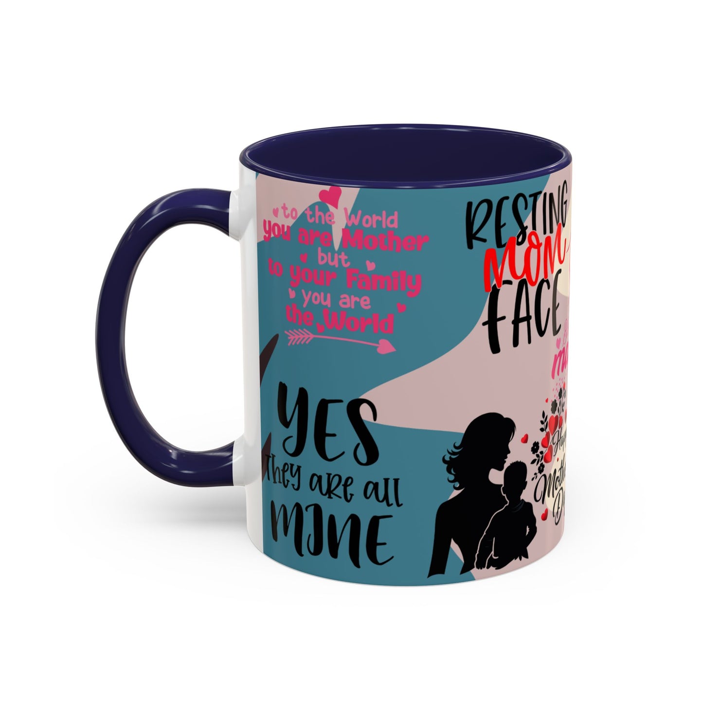Mom Life Coffee Mug - Perfect Gift for Mother's Day, Mom Fuel Mug, Inspirational Quotes, Funny Gifts for Moms, Ceramic Coffee Mug