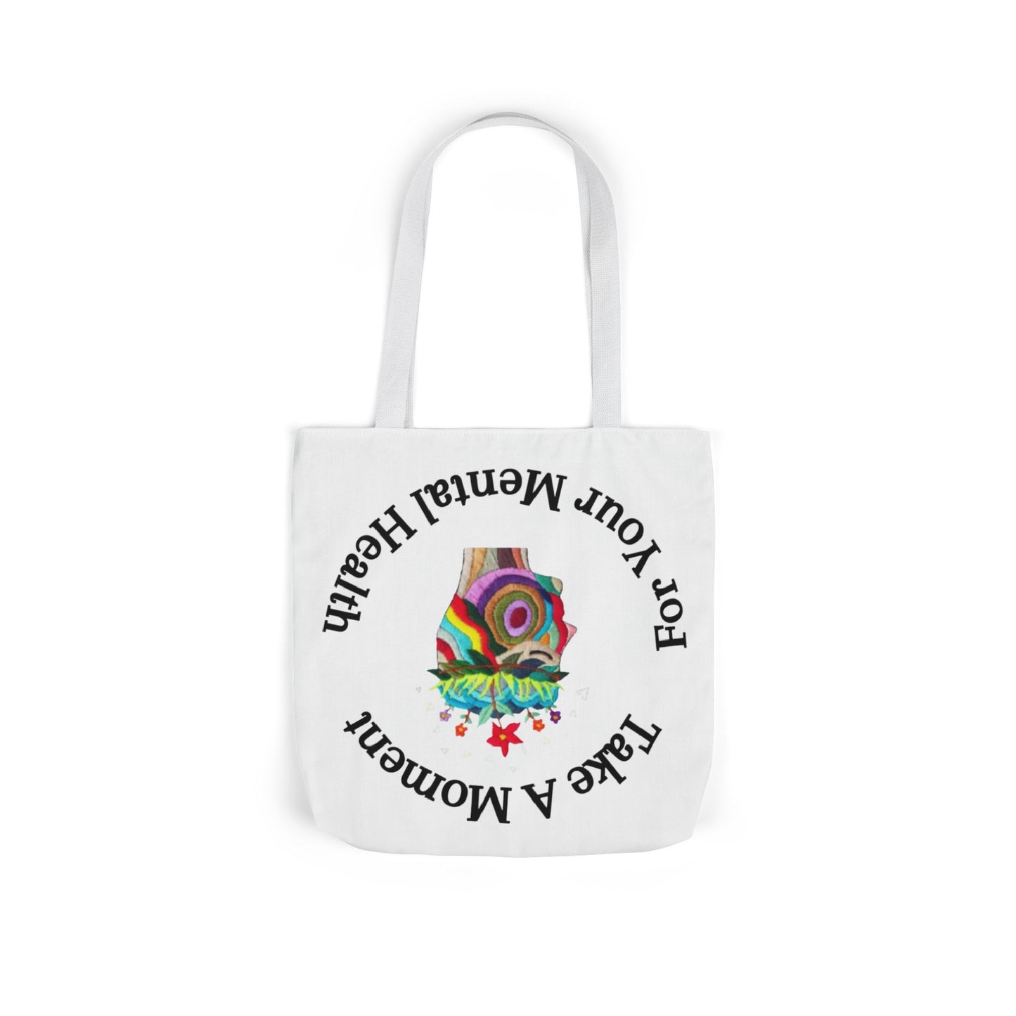 Canvas Tote Bag | Stylish & Durable with 5-Color Straps | Eco-Friendly Everyday Bag