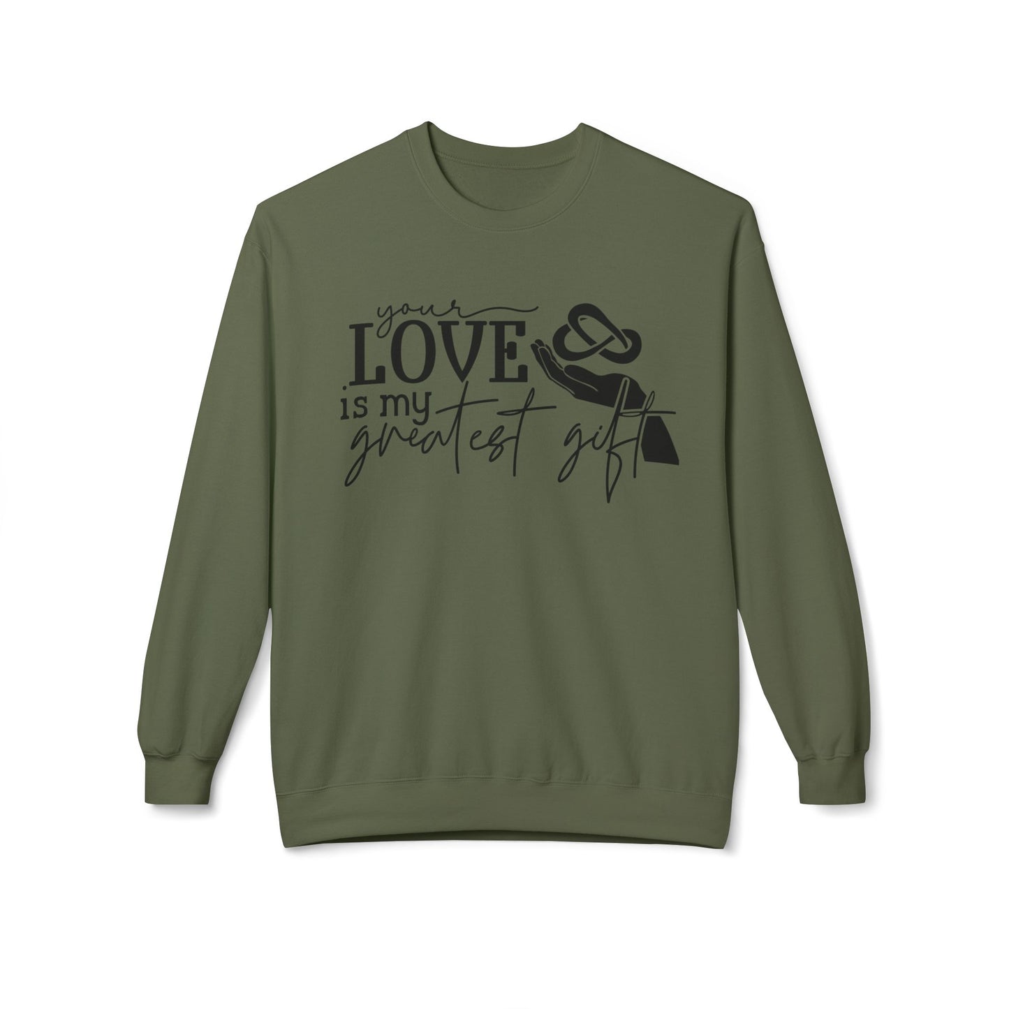 Unisex Midweight Softstyle Fleece Crewneck Sweatshirt