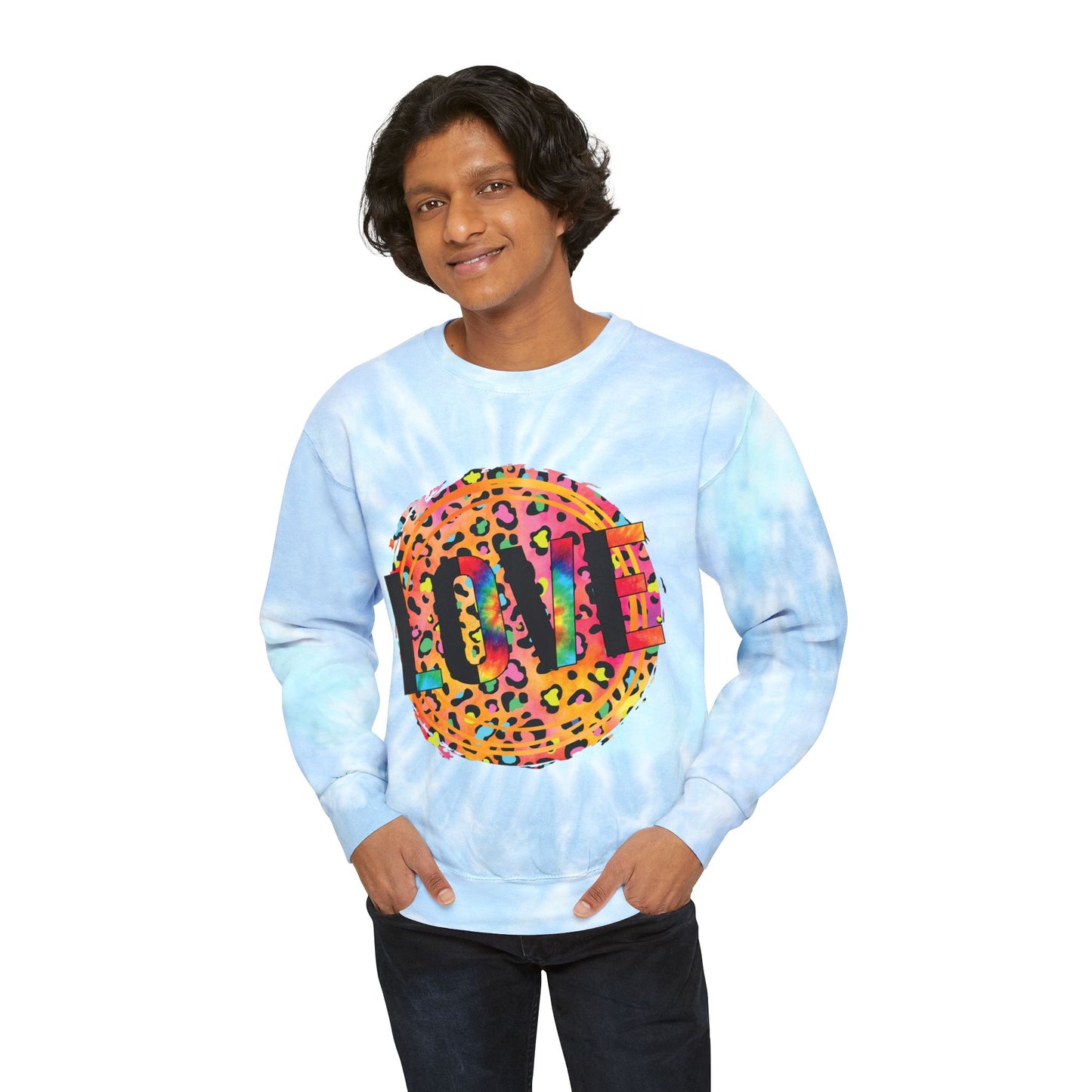 Unisex Tie-Dye Sweatshirt