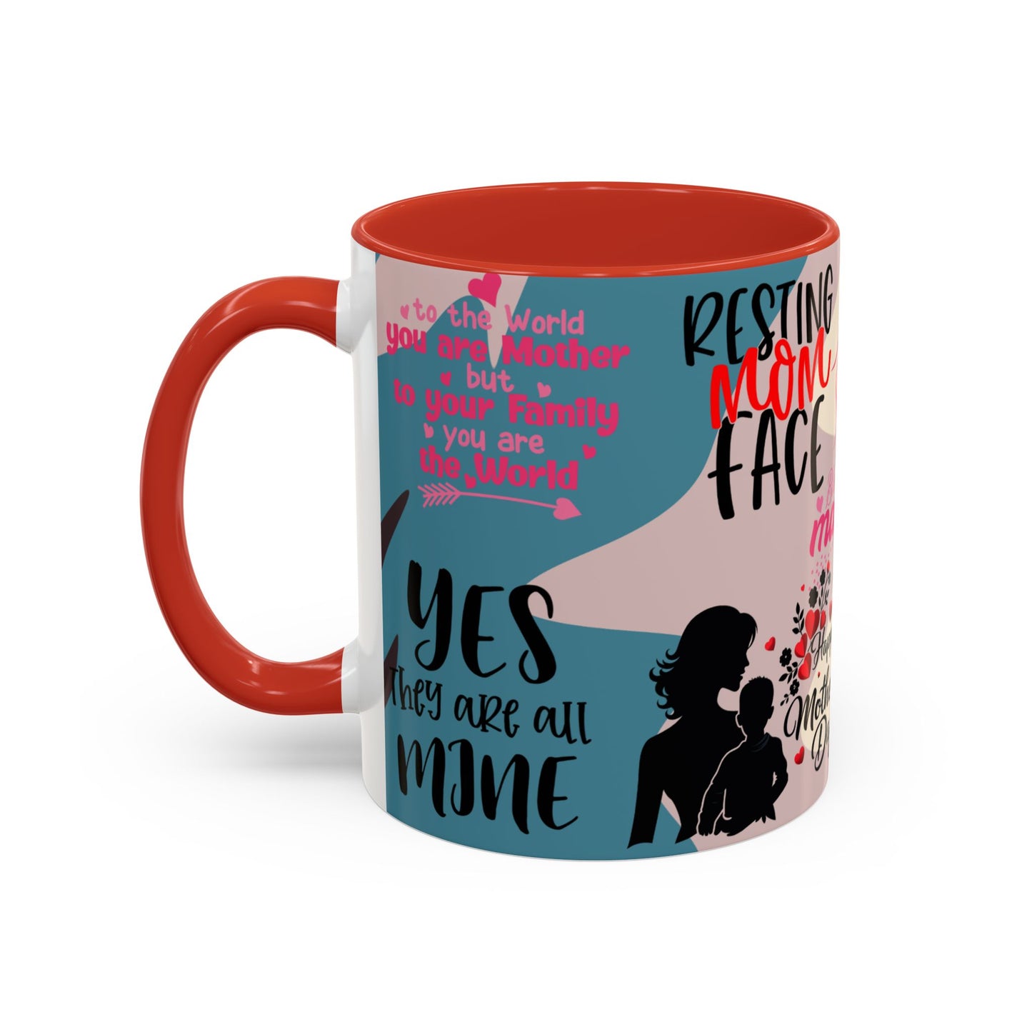 Mom Life Coffee Mug - Perfect Gift for Mother's Day, Mom Fuel Mug, Inspirational Quotes, Funny Gifts for Moms, Ceramic Coffee Mug