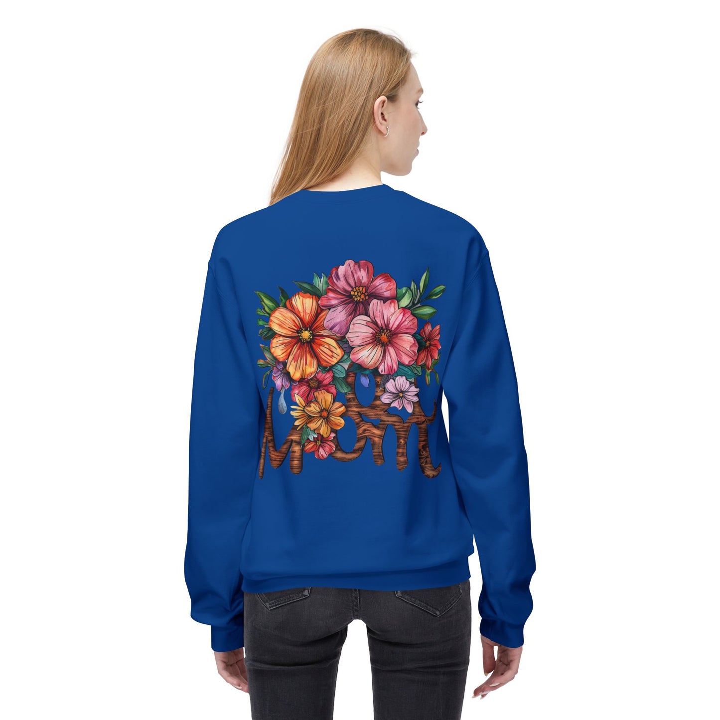 Wife Mom Boss Sweatshirt / Floral Mom Sweater / Mother’s Day Gift for Mom / Inspirational Pullover Hoodie / Stylish Mom Life Apparel
