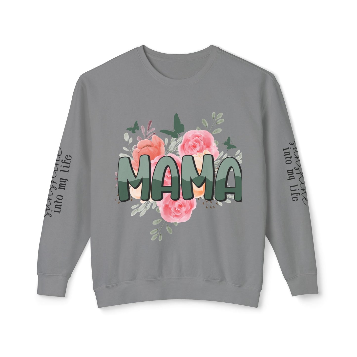 Wife Mom Boss Sweatshirt / Floral Mom Sweater / Mother’s Day Gift for Mom / Inspirational Pullover Hoodie / Stylish Mom Life Apparel
