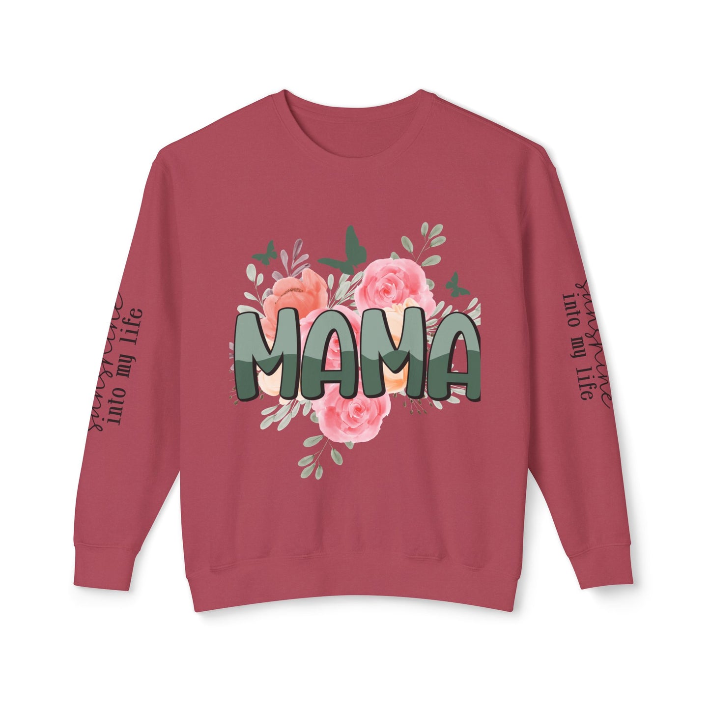 Wife Mom Boss Sweatshirt / Floral Mom Sweater / Mother’s Day Gift for Mom / Inspirational Pullover Hoodie / Stylish Mom Life Apparel