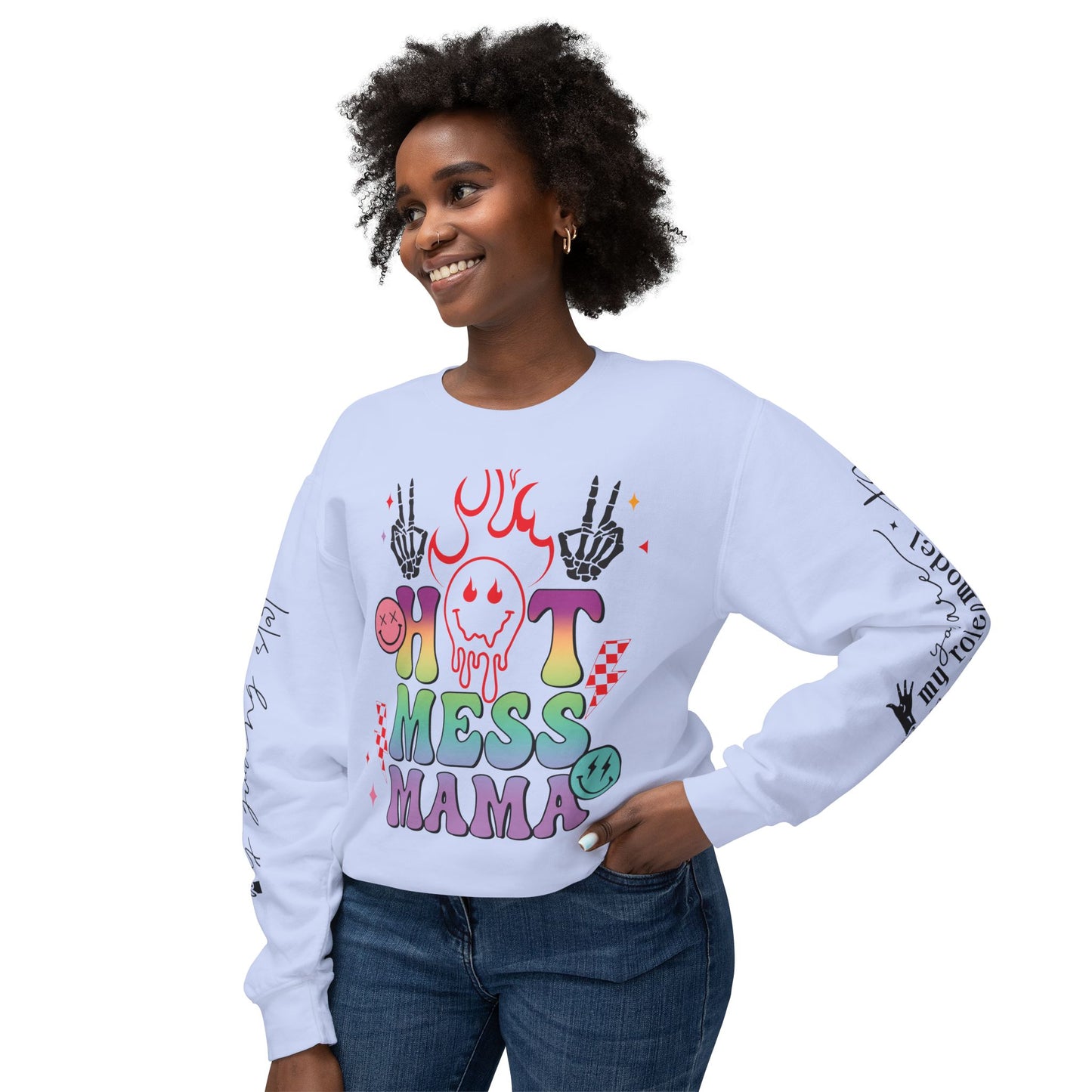 Unisex Lightweight Crewneck Sweatshirt
