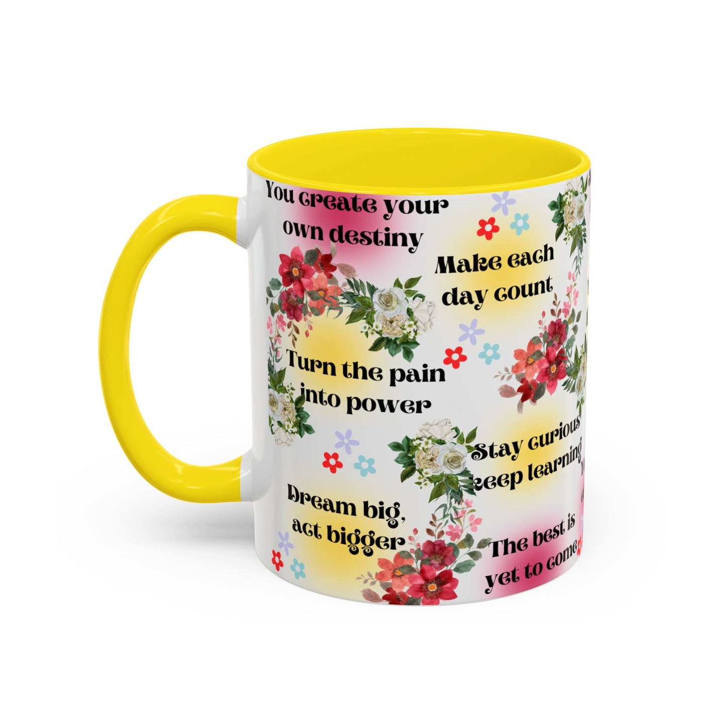 Mug, Empowerment Coffee Cup, Inspirational Tea Mug, Mindfulness Gift, Personal Growth Drinkware, Positive Vibes Kitchen Decor