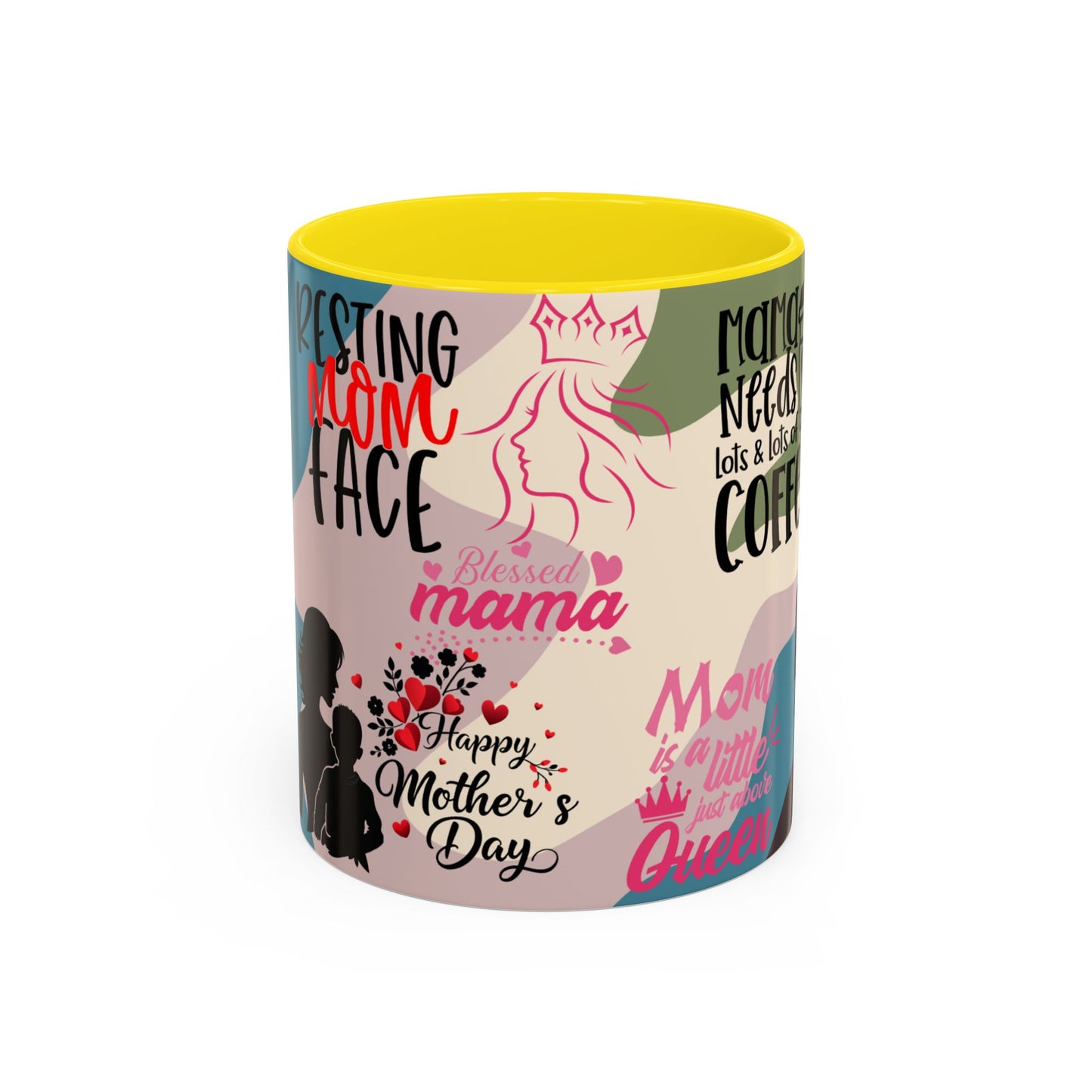 Mom Life Coffee Mug - Perfect Gift for Mother's Day, Mom Fuel Mug, Inspirational Quotes, Funny Gifts for Moms, Ceramic Coffee Mug
