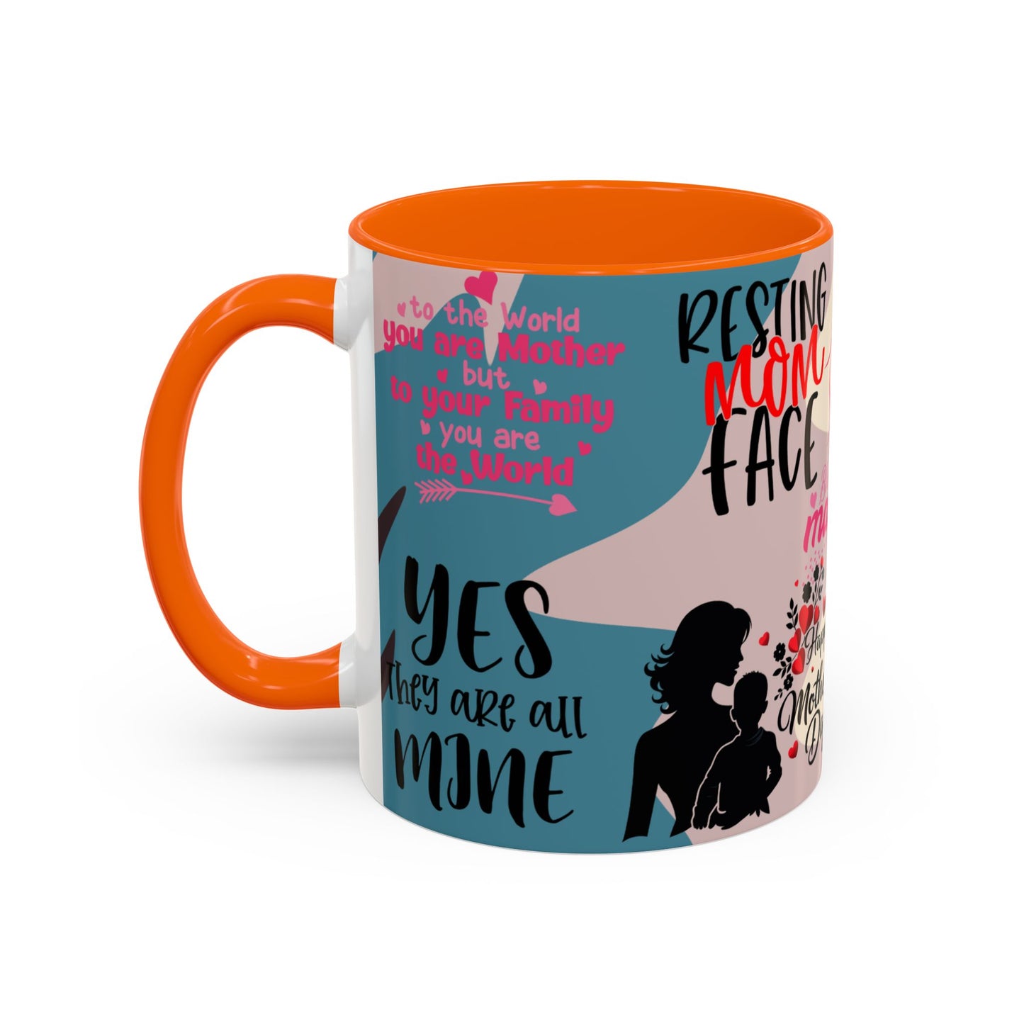 Mom Life Coffee Mug - Perfect Gift for Mother's Day, Mom Fuel Mug, Inspirational Quotes, Funny Gifts for Moms, Ceramic Coffee Mug