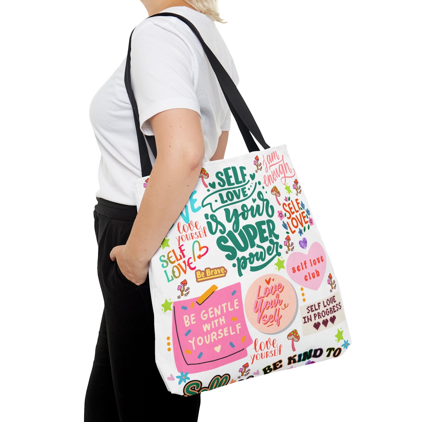 Self Love Tote Bag (AOP)