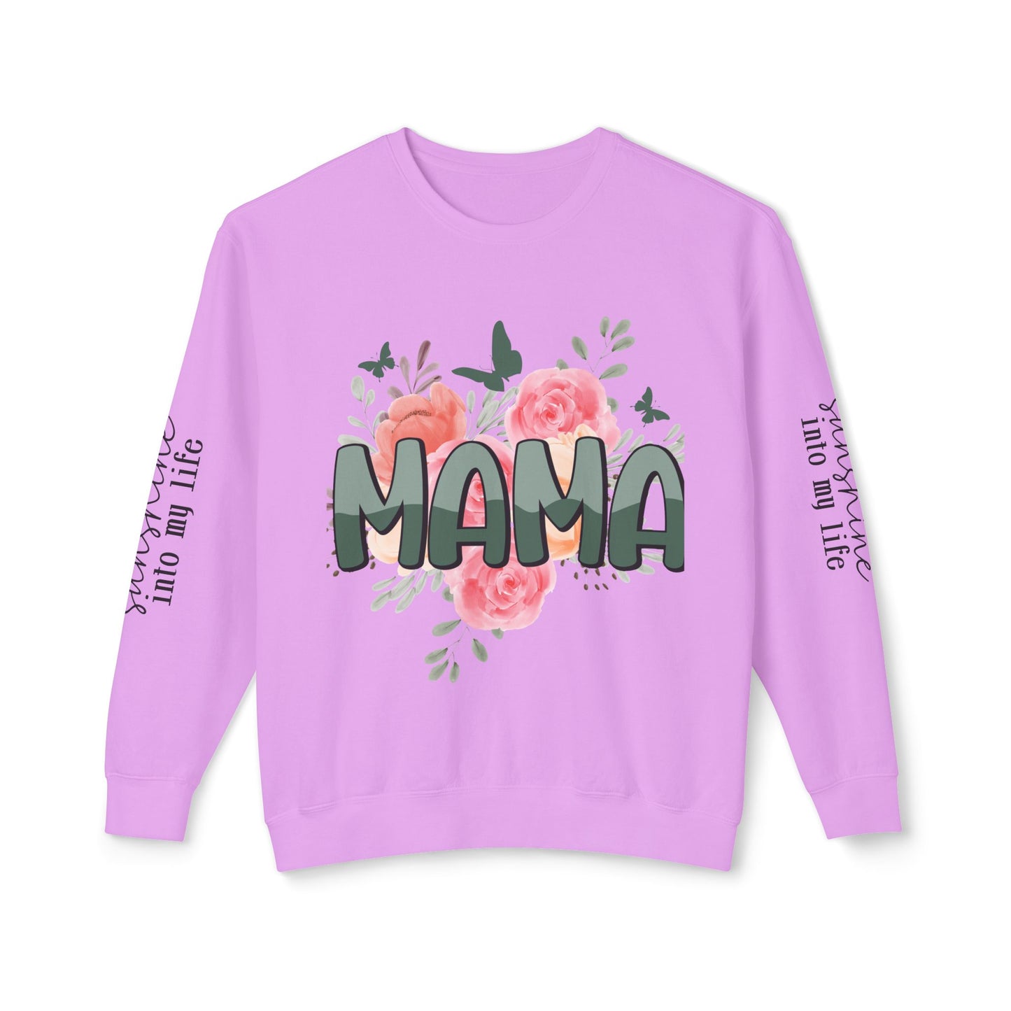 Wife Mom Boss Sweatshirt / Floral Mom Sweater / Mother’s Day Gift for Mom / Inspirational Pullover Hoodie / Stylish Mom Life Apparel