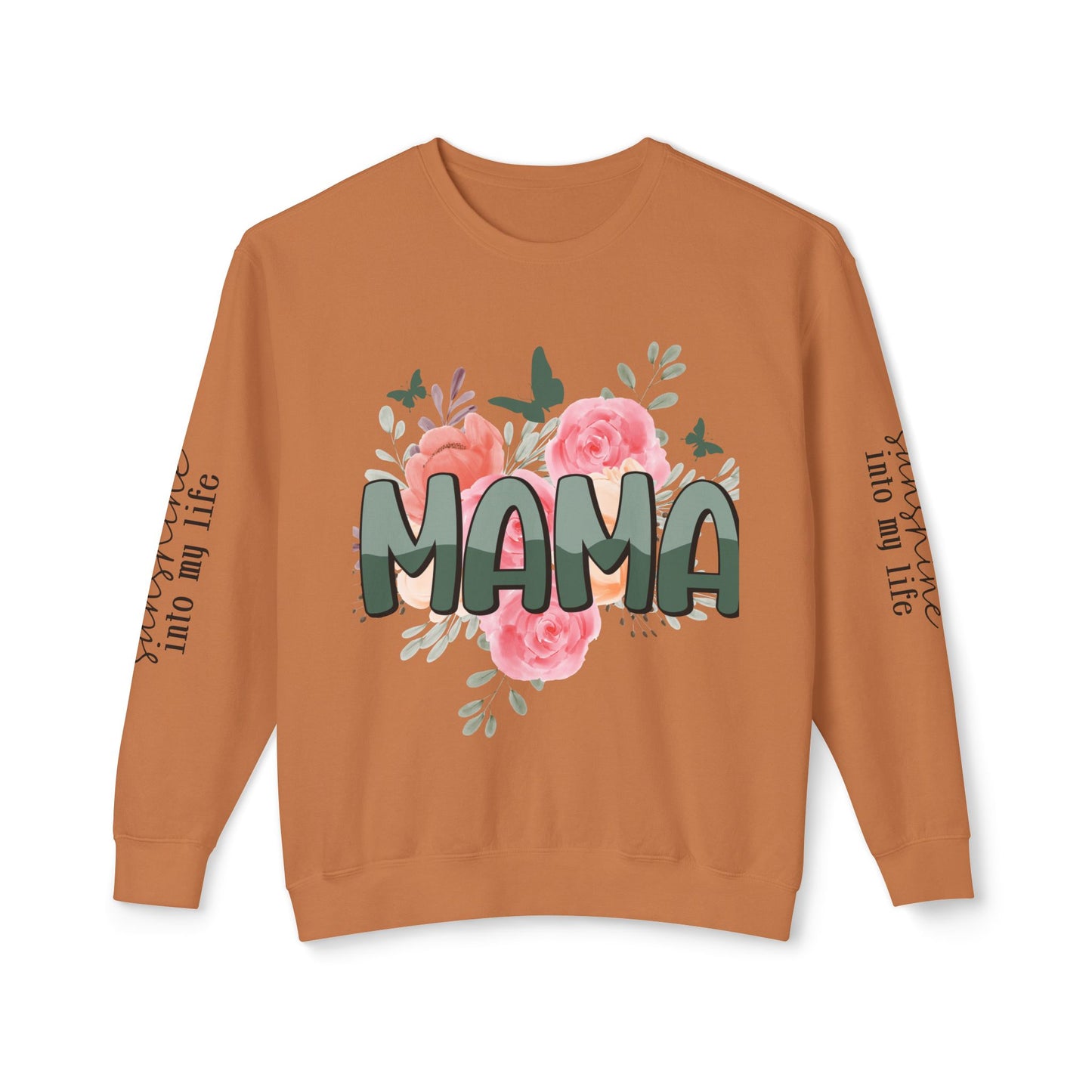 Wife Mom Boss Sweatshirt / Floral Mom Sweater / Mother’s Day Gift for Mom / Inspirational Pullover Hoodie / Stylish Mom Life Apparel