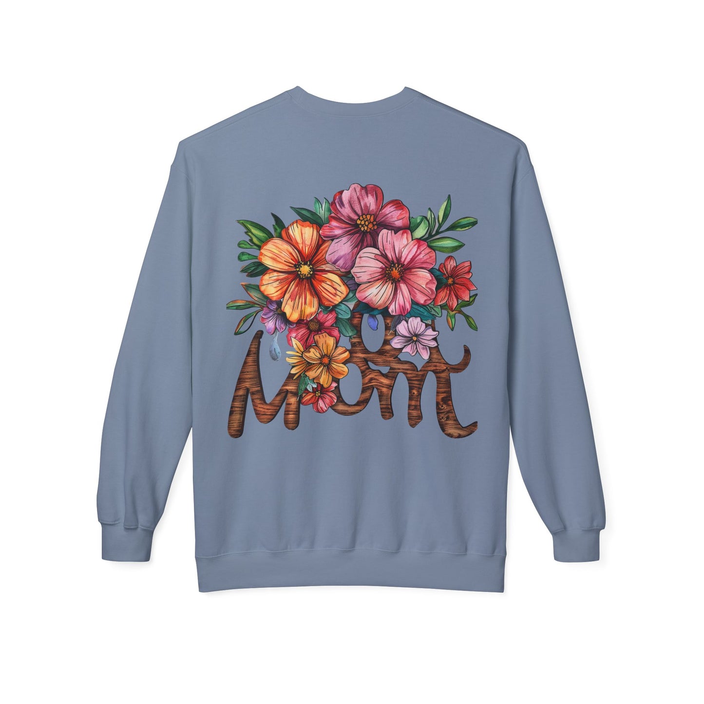 Wife Mom Boss Sweatshirt / Floral Mom Sweater / Mother’s Day Gift for Mom / Inspirational Pullover Hoodie / Stylish Mom Life Apparel