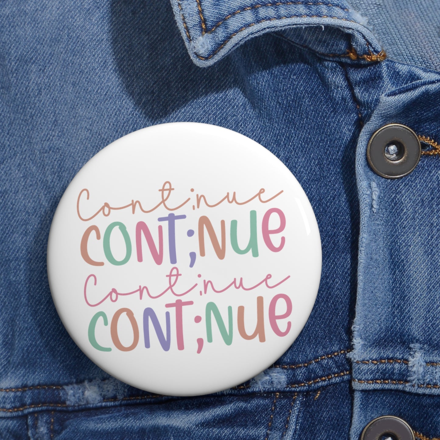 Custom Pin Buttons