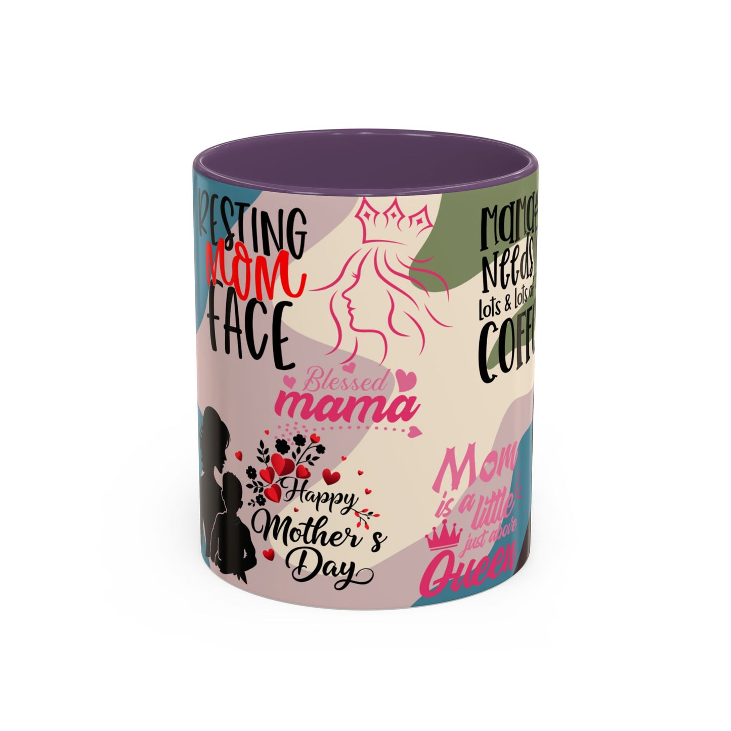 Mom Life Coffee Mug - Perfect Gift for Mother's Day, Mom Fuel Mug, Inspirational Quotes, Funny Gifts for Moms, Ceramic Coffee Mug