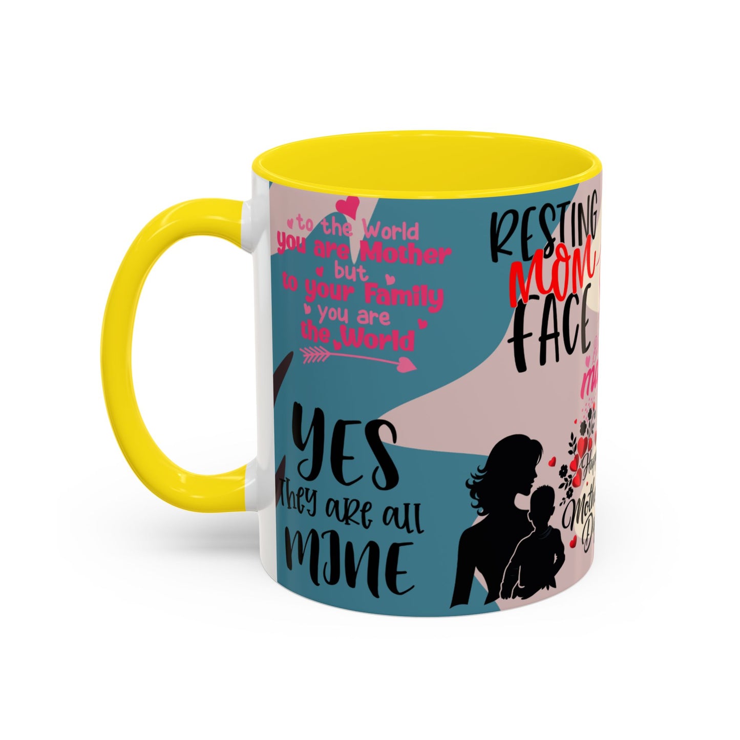 Mom Life Coffee Mug - Perfect Gift for Mother's Day, Mom Fuel Mug, Inspirational Quotes, Funny Gifts for Moms, Ceramic Coffee Mug