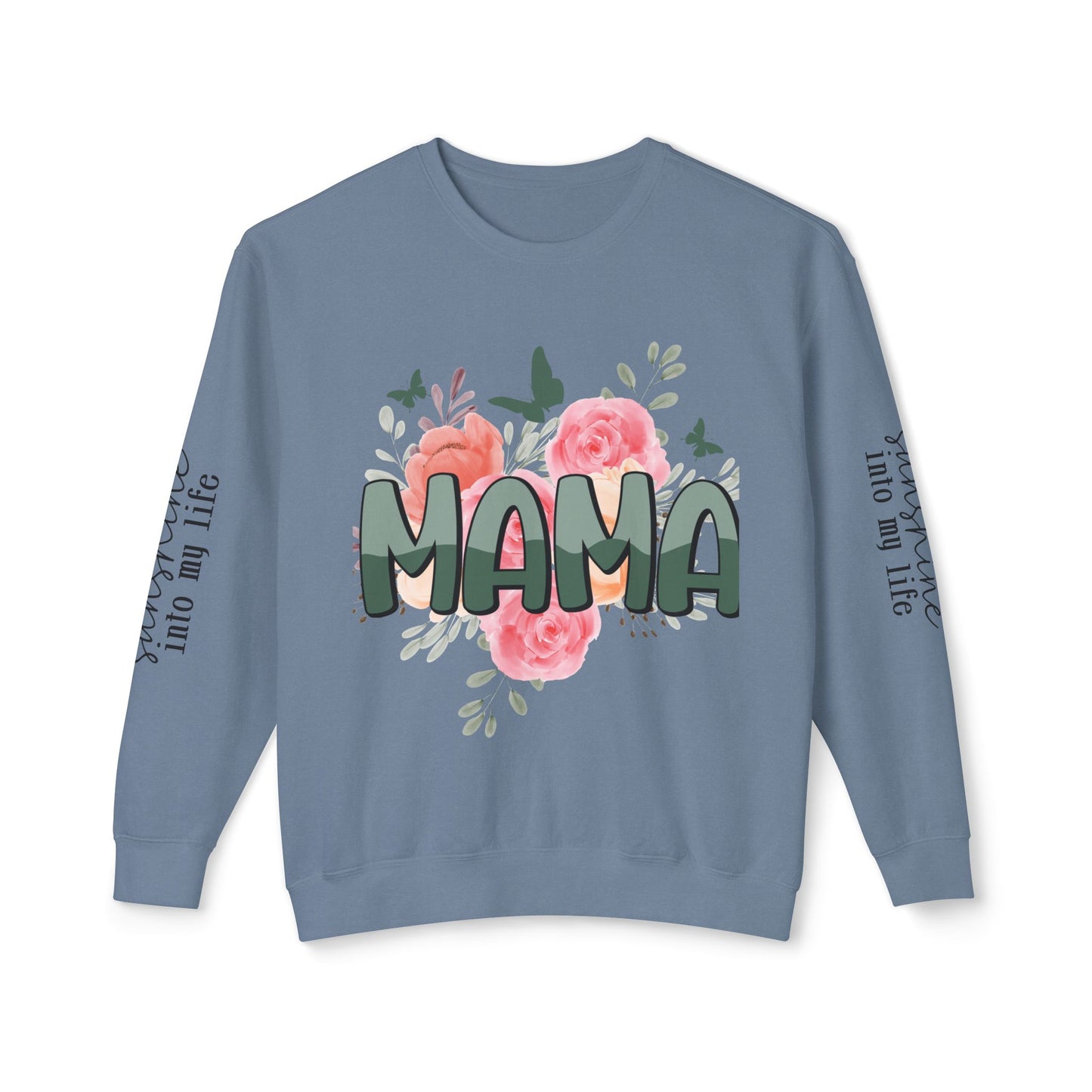 Wife Mom Boss Sweatshirt / Floral Mom Sweater / Mother’s Day Gift for Mom / Inspirational Pullover Hoodie / Stylish Mom Life Apparel