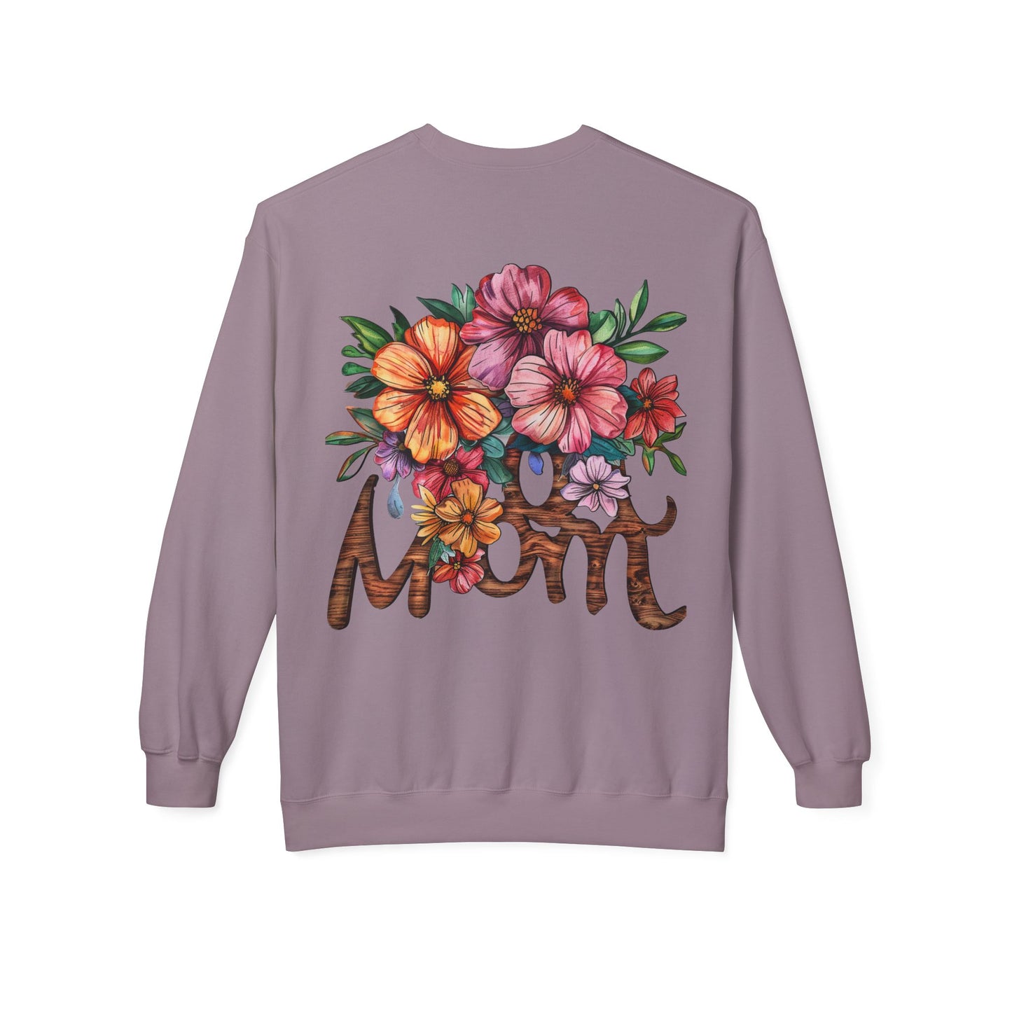 Wife Mom Boss Sweatshirt / Floral Mom Sweater / Mother’s Day Gift for Mom / Inspirational Pullover Hoodie / Stylish Mom Life Apparel