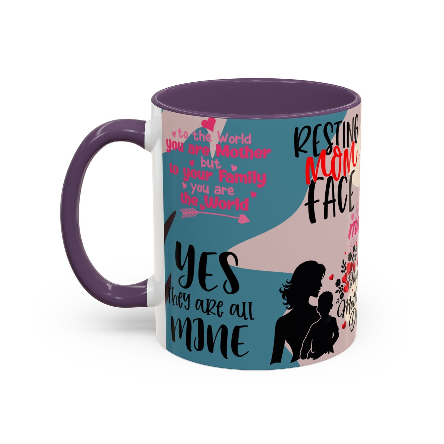 Mom Life Coffee Mug - Perfect Gift for Mother's Day, Mom Fuel Mug, Inspirational Quotes, Funny Gifts for Moms, Ceramic Coffee Mug