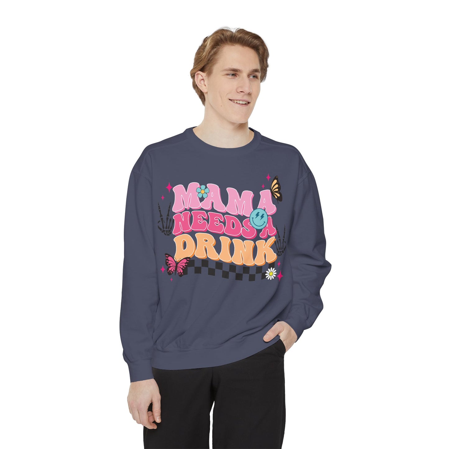 Unisex Garment-Dyed Sweatshirt