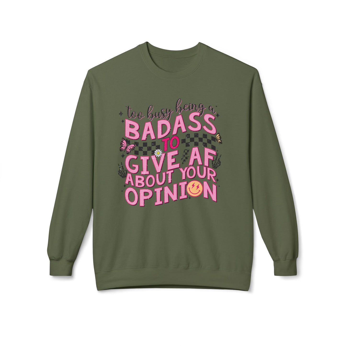 Unisex Midweight Softstyle Fleece Crewneck Sweatshirt