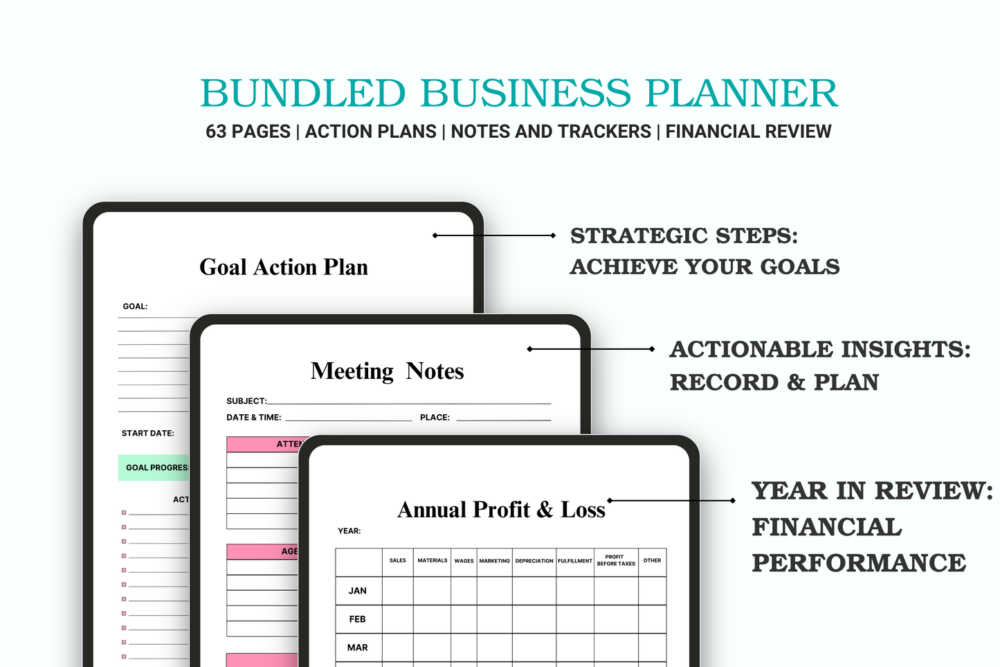 Business Digital Planner