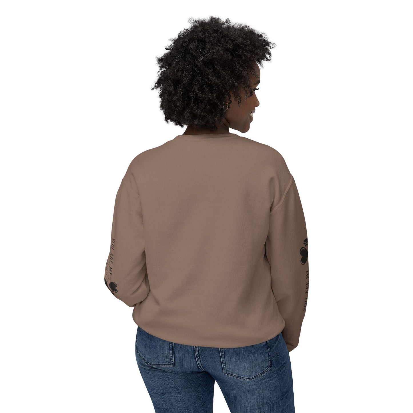 MAMA Sweatshirt / Floral & Animal Design on White