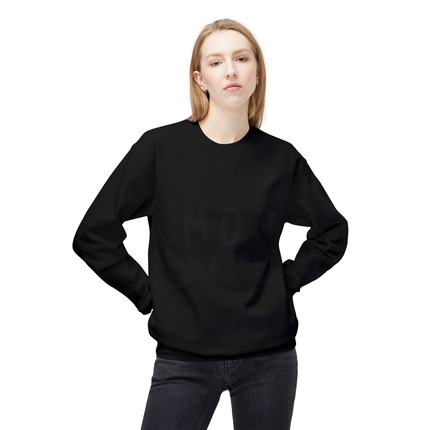 Wife Mom Boss Sweatshirt / Floral Mom Sweater / Mother’s Day Gift for Mom / Inspirational Pullover Hoodie / Stylish Mom Life Apparel