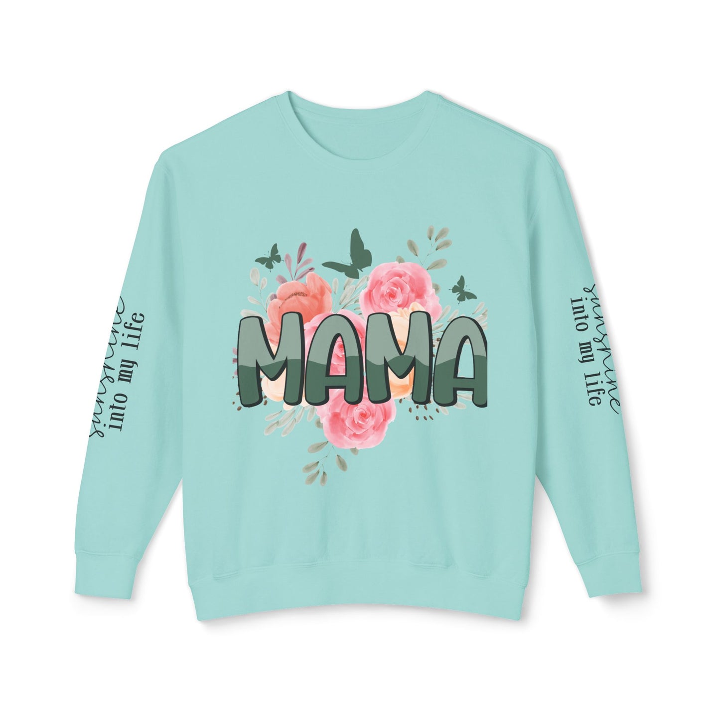 Wife Mom Boss Sweatshirt / Floral Mom Sweater / Mother’s Day Gift for Mom / Inspirational Pullover Hoodie / Stylish Mom Life Apparel